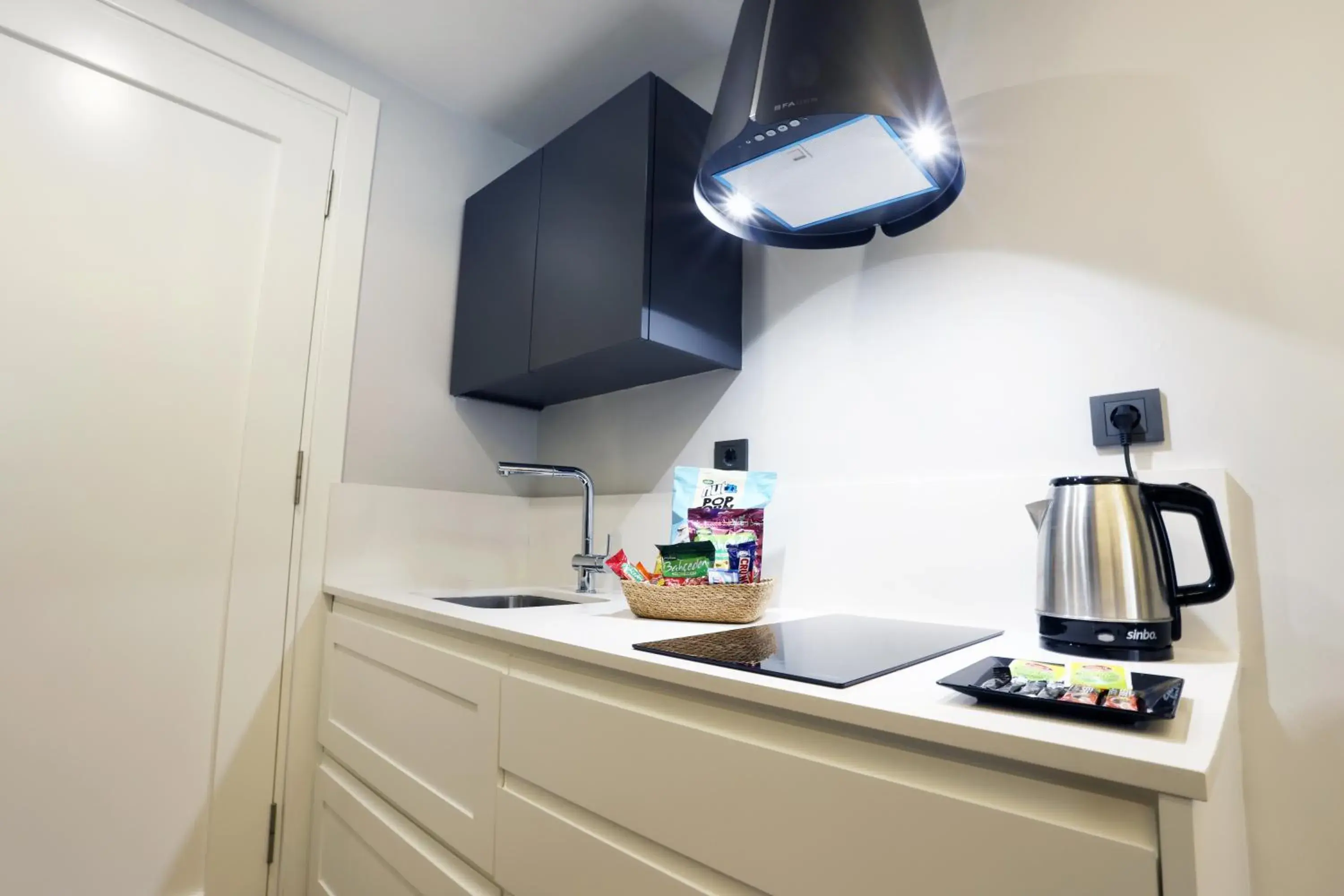 Kitchen or kitchenette in Riva Hotel Alsancak Kitchen or kitchenette in Riva Hotel Alsancak