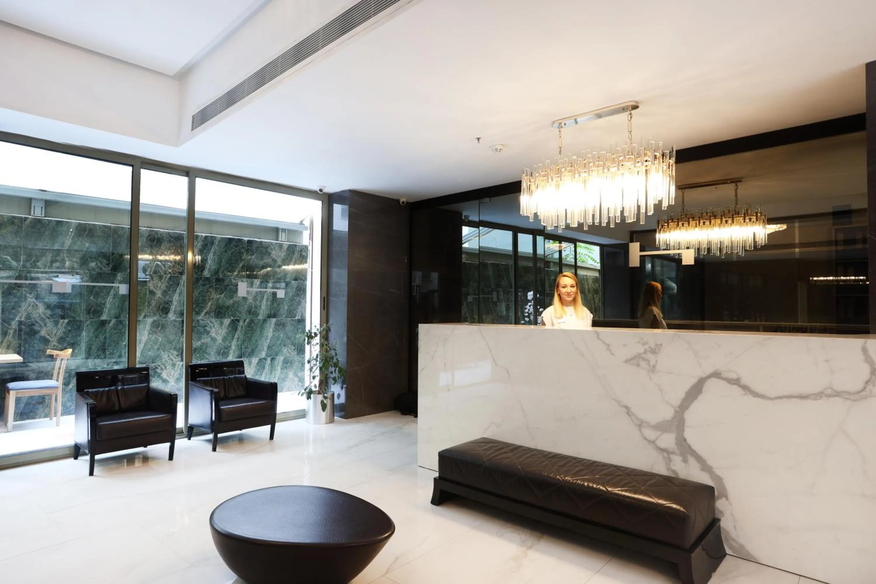 Lobby or reception in Riva Hotel Alsancak