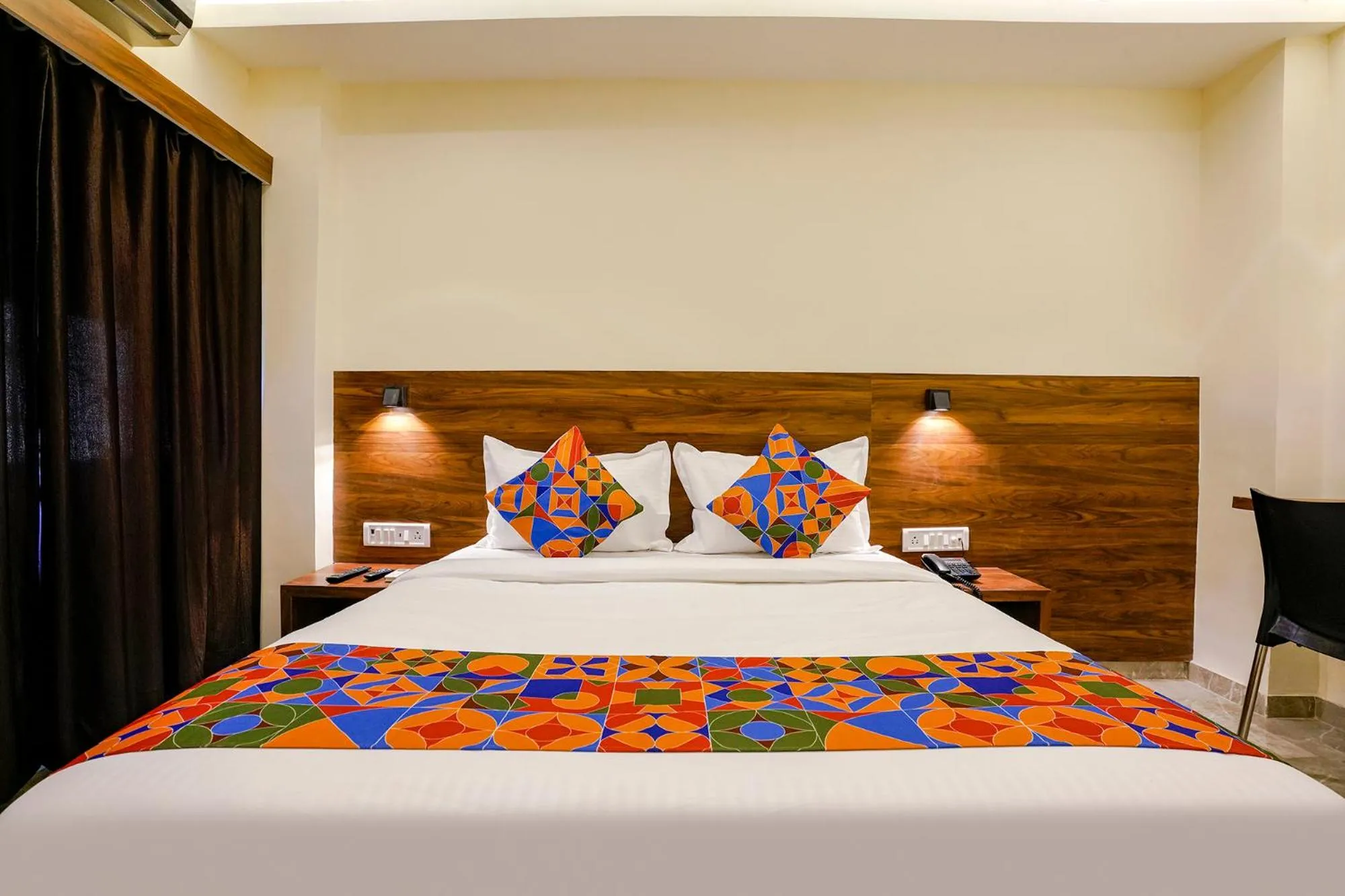 Bed in FabHotel Antlers - Nr Boriwali