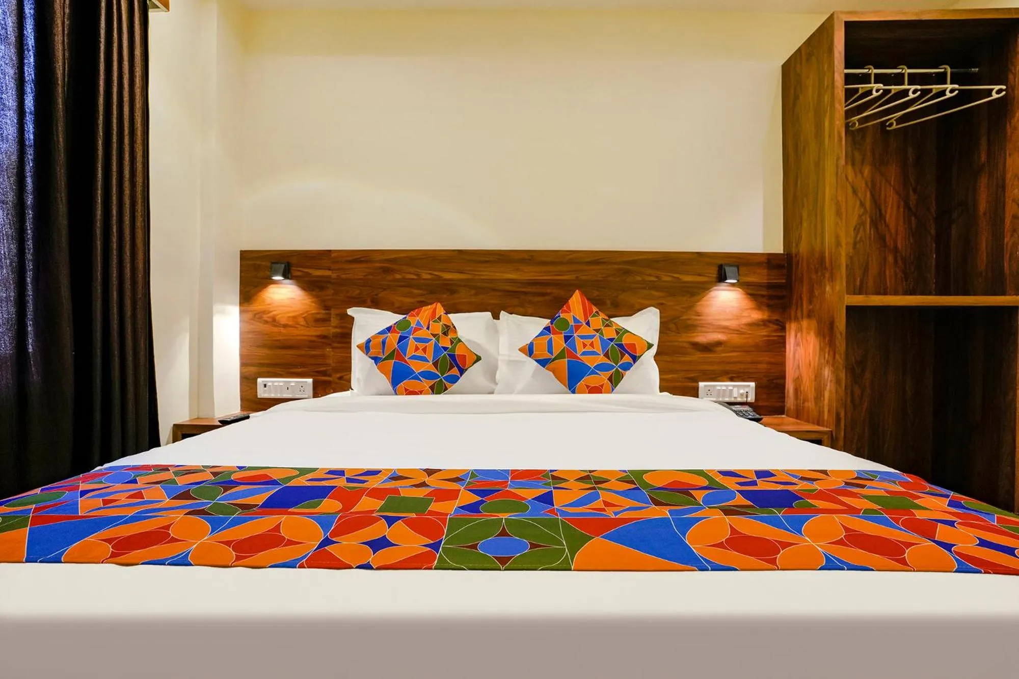 Bed in FabHotel Antlers - Nr Boriwali