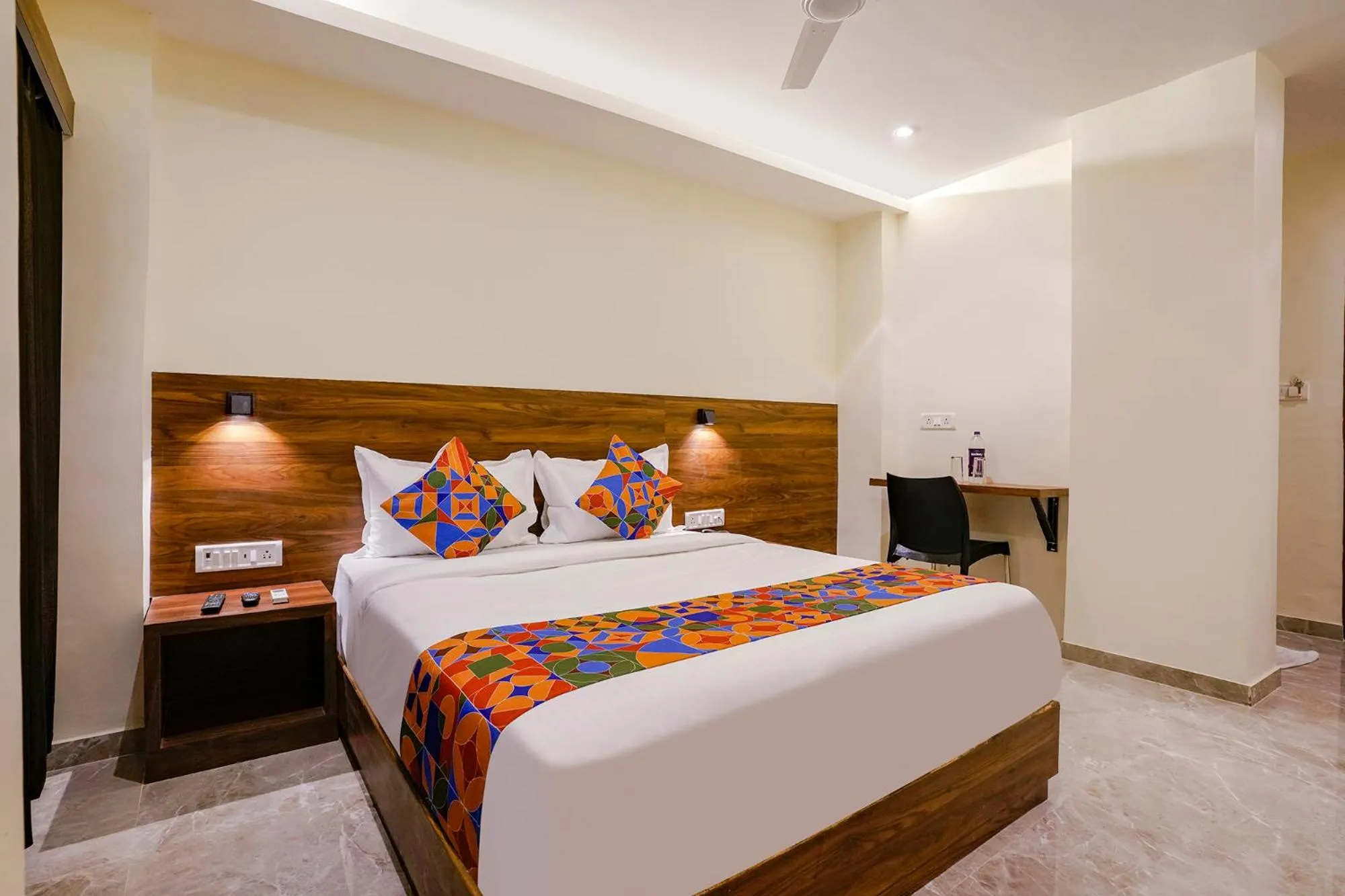 Bed in FabHotel Antlers - Nr Boriwali