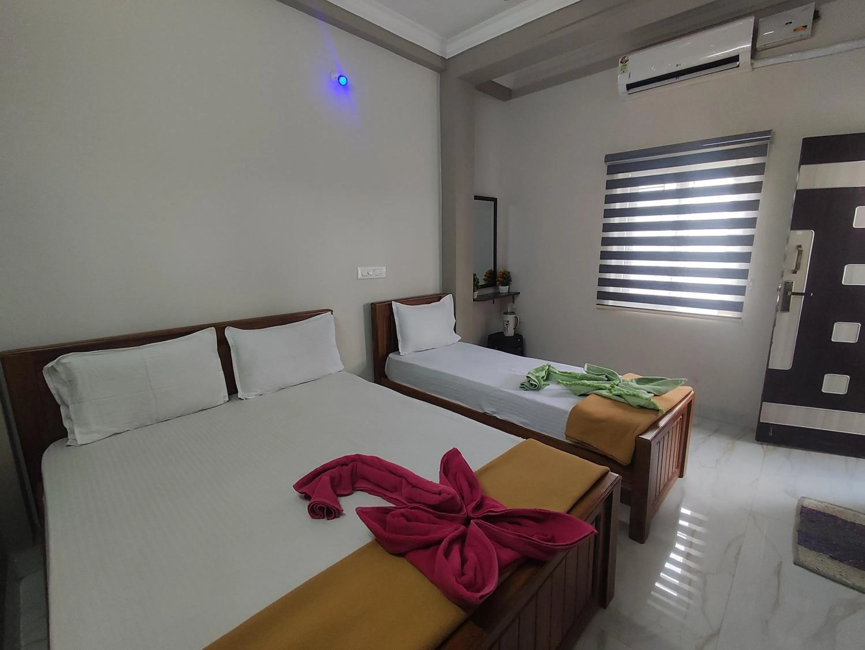 Bedroom, Bed in Sri Aksha Residency
