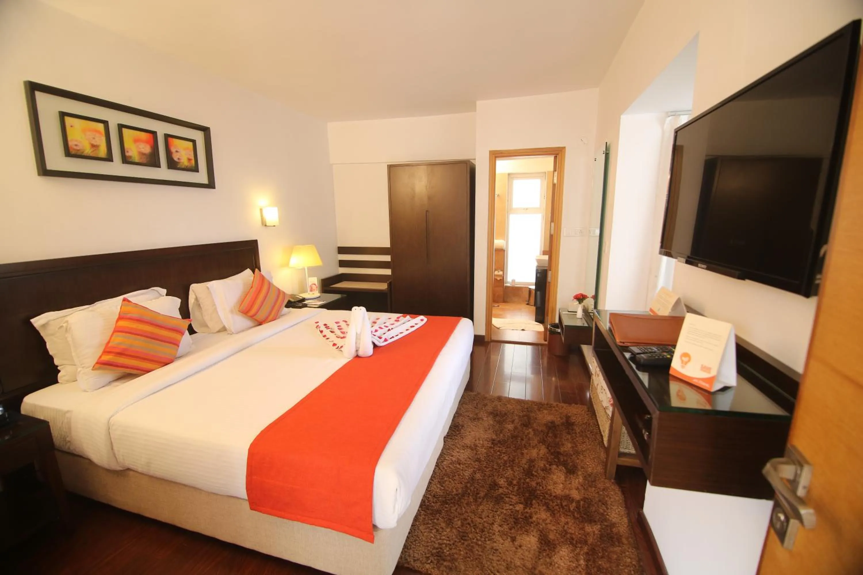 Bed in Le Poshe, Kodaikanal