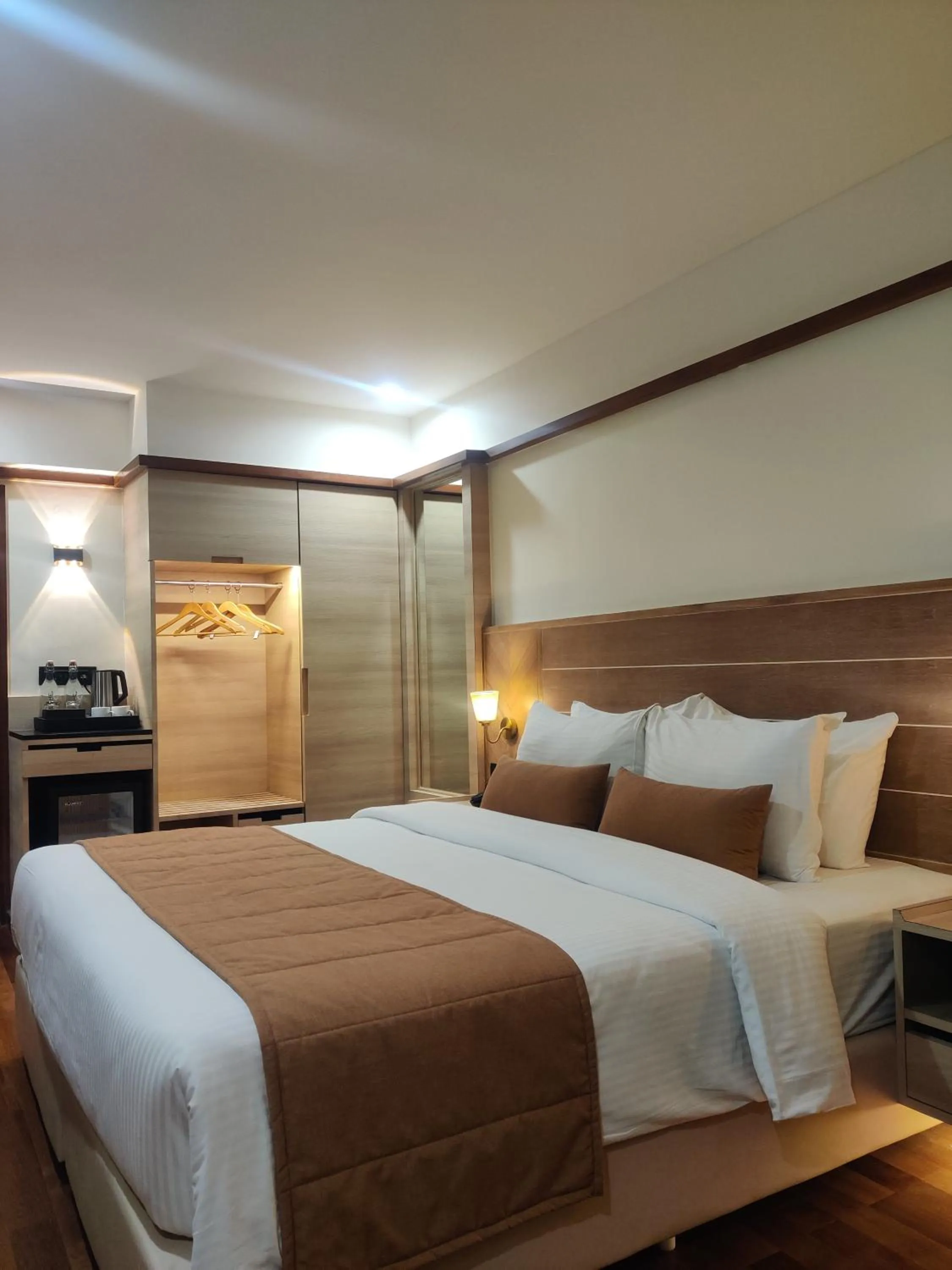 Bed in Le Poshe, Kodaikanal