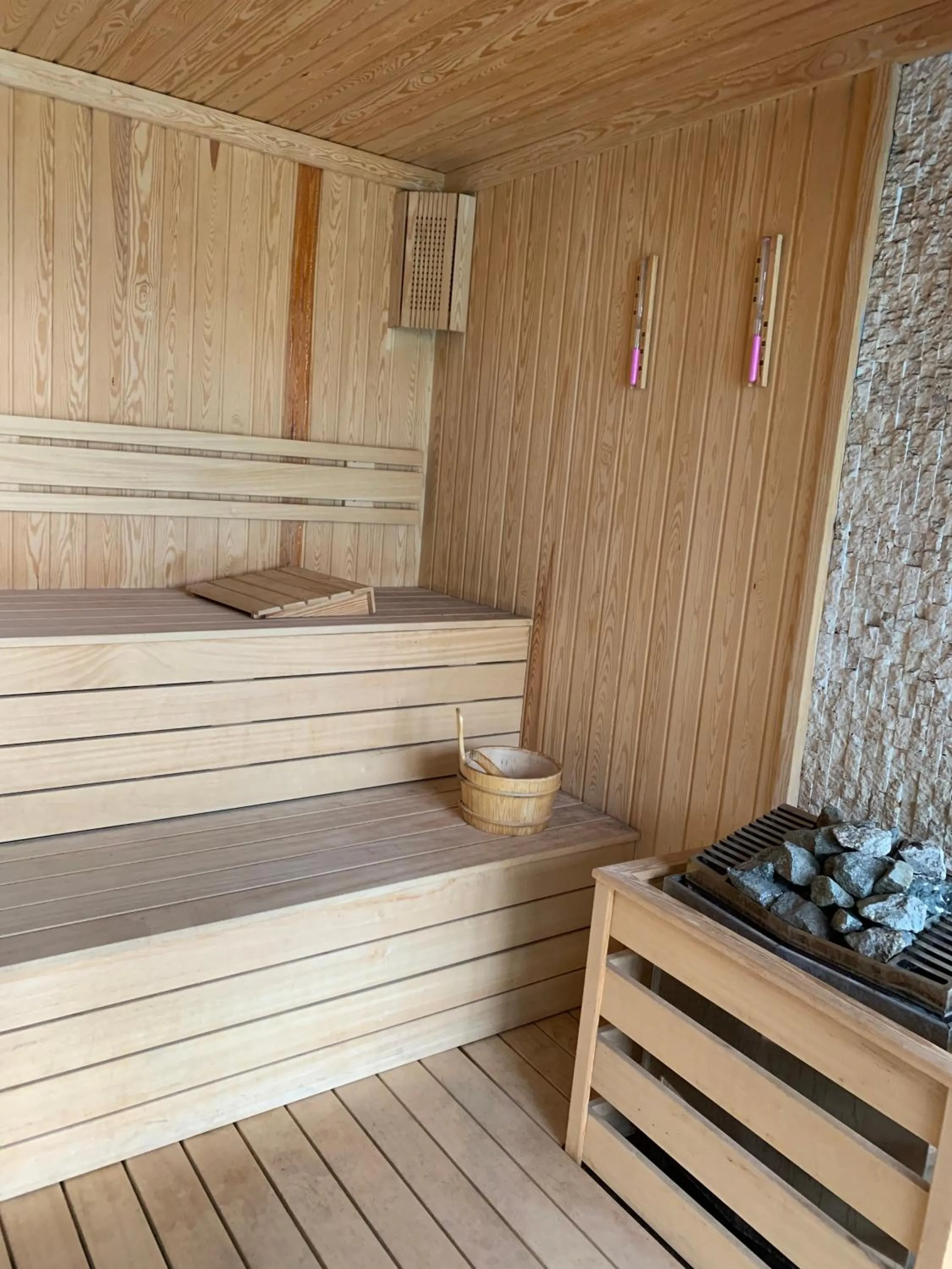 Sauna in Hotel Neptun Kvariati