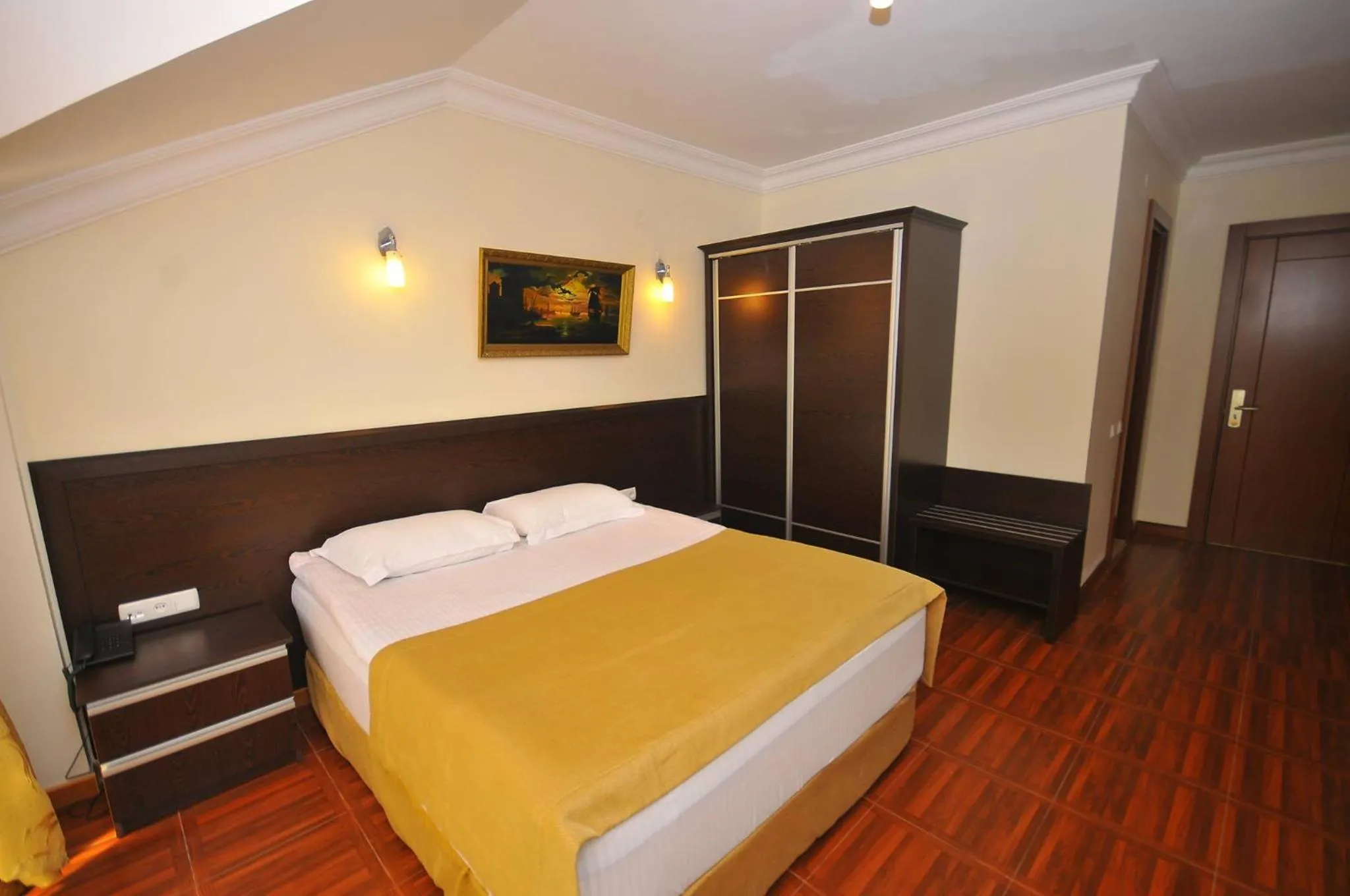 Bedroom, Bed in Hotel Neptun Kvariati