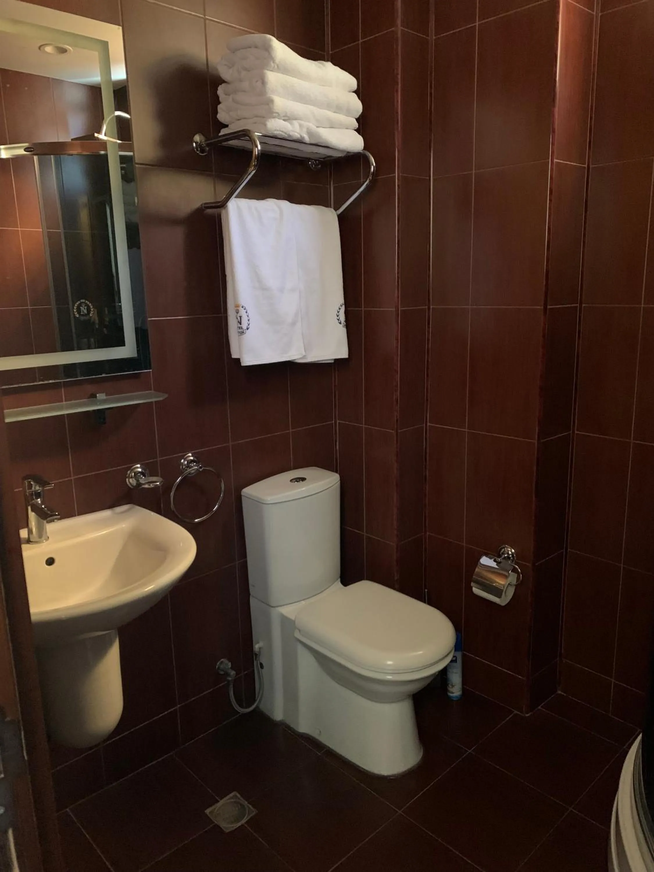 Bathroom in Hotel Neptun Kvariati
