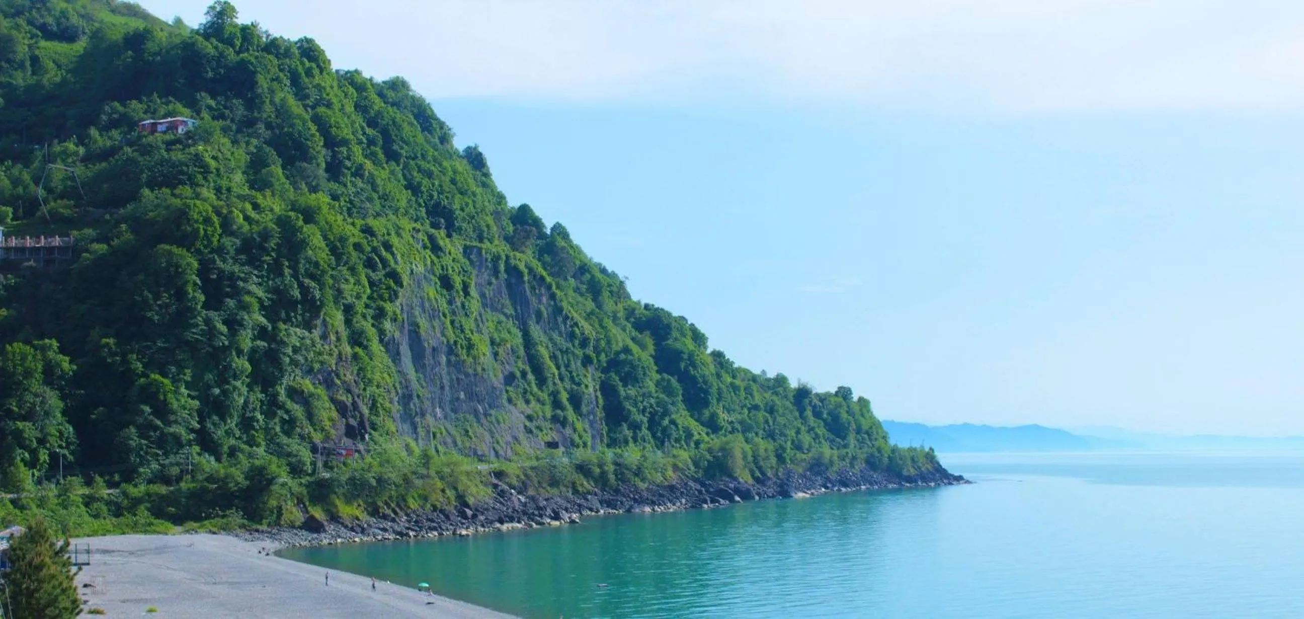 Natural landscape in Hotel Neptun Kvariati