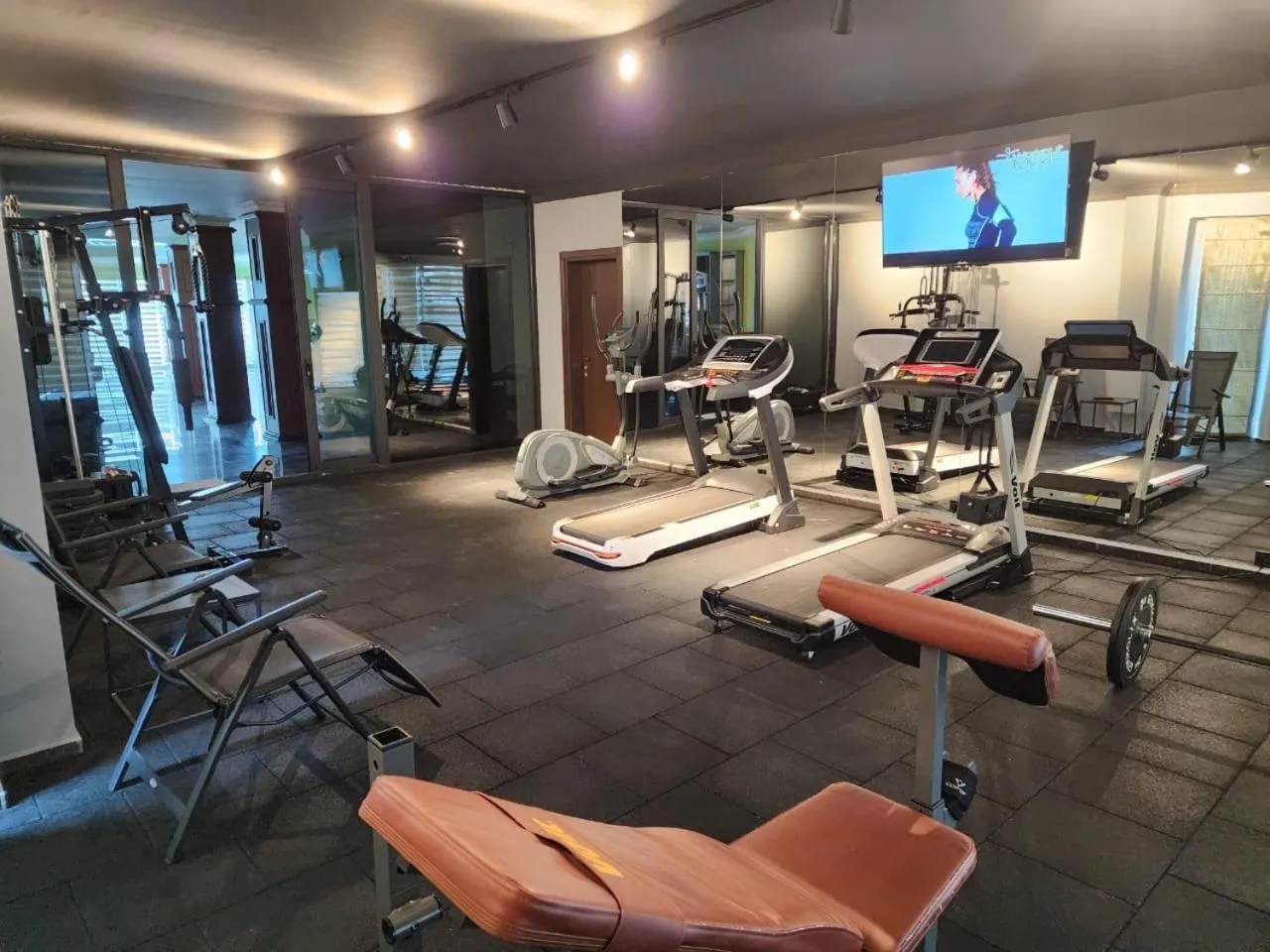 Fitness centre/facilities in Hotel Neptun Kvariati
