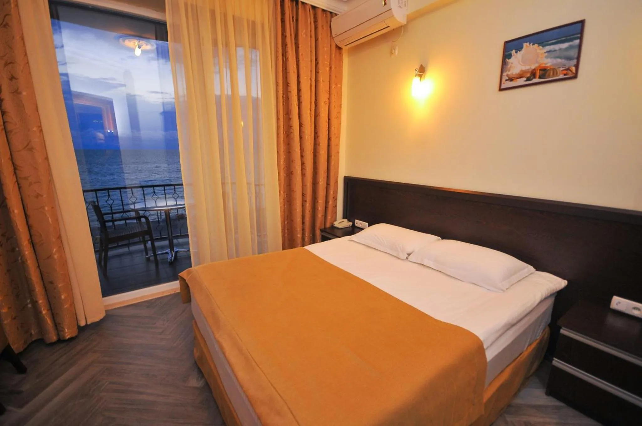 Bedroom, Bed in Hotel Neptun Kvariati