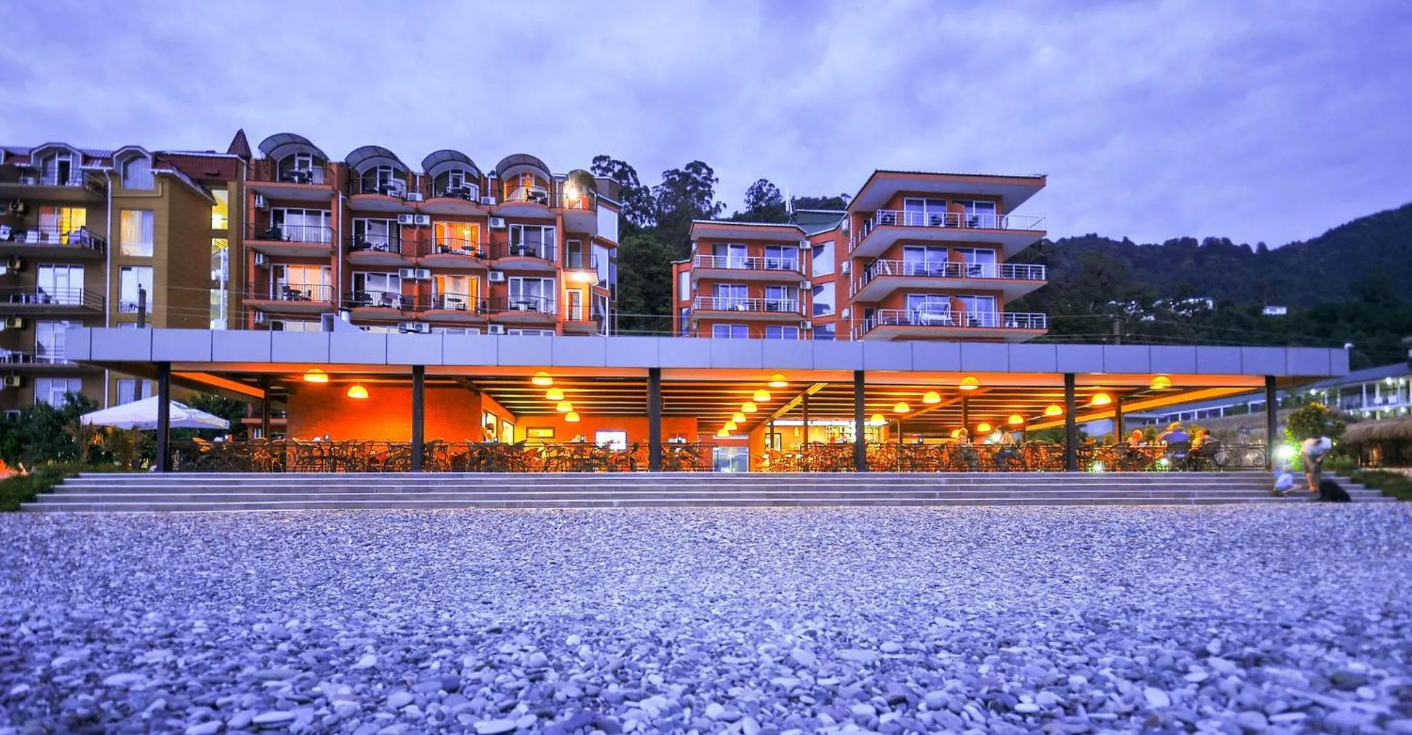 Property building in Hotel Neptun Kvariati