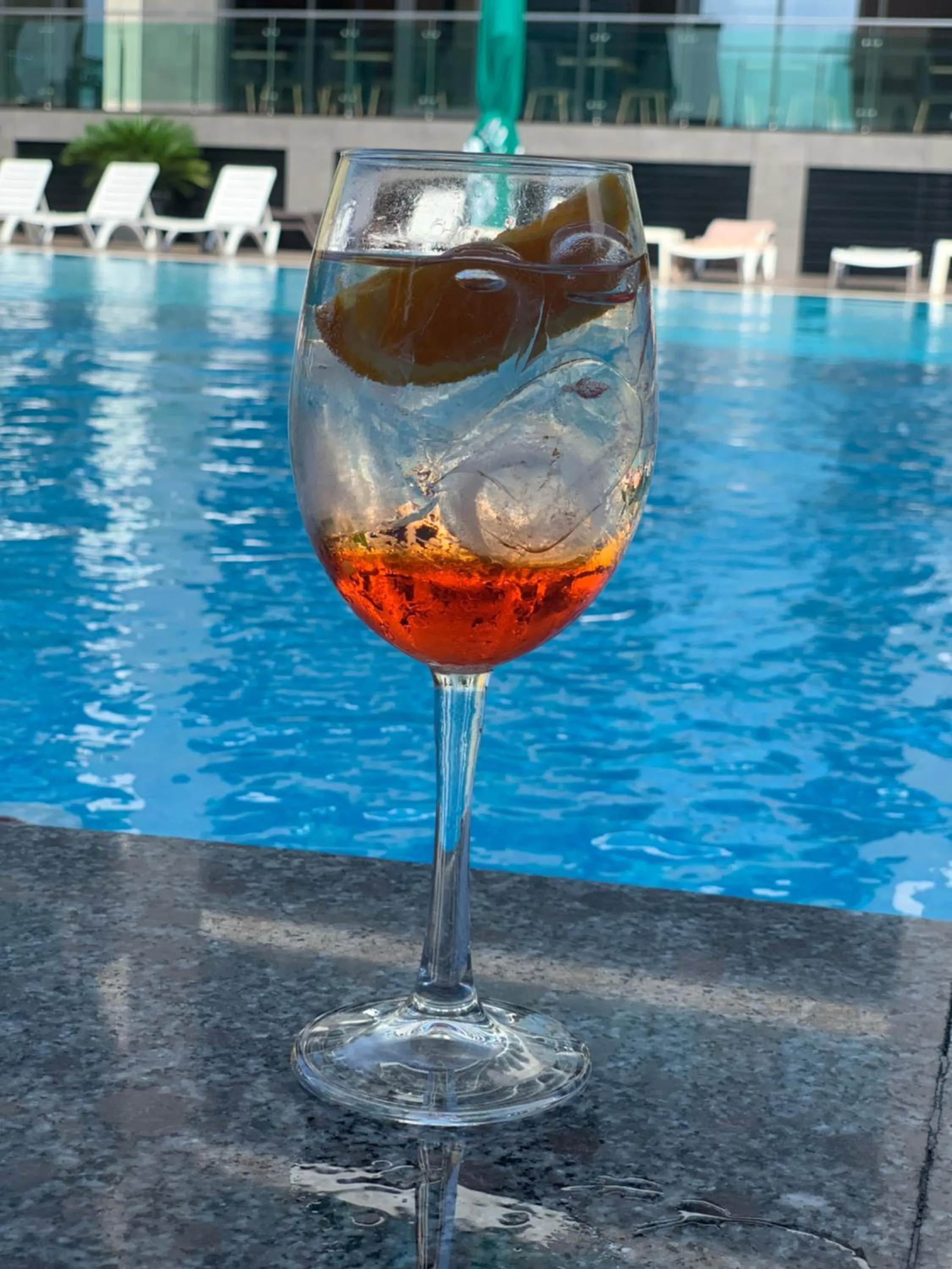 Swimming pool in Hotel Neptun Kvariati