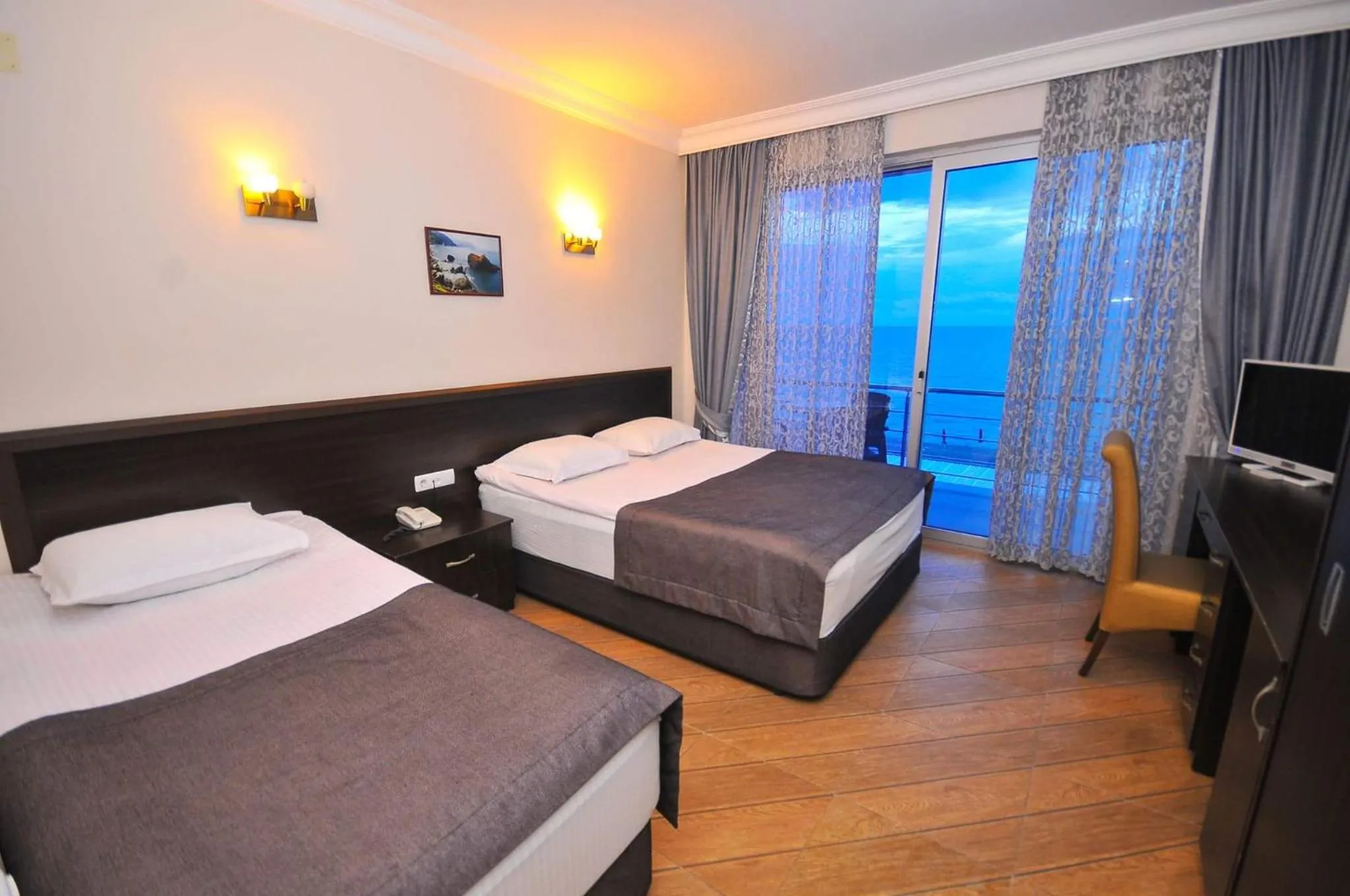 Photo of the whole room, Bed in Hotel Neptun Kvariati