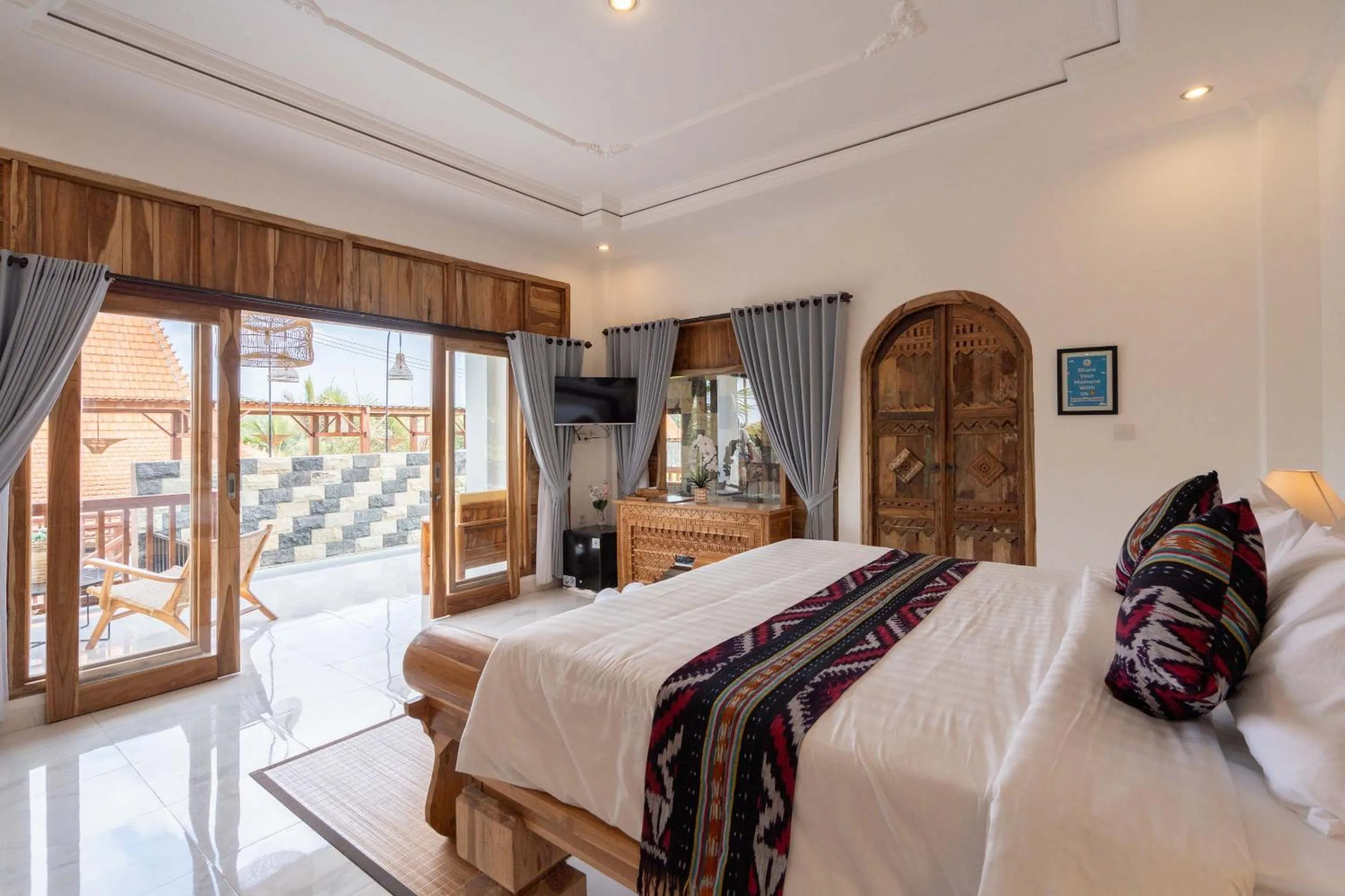 Bedroom, Bed in Barong Bali Resort Ubud