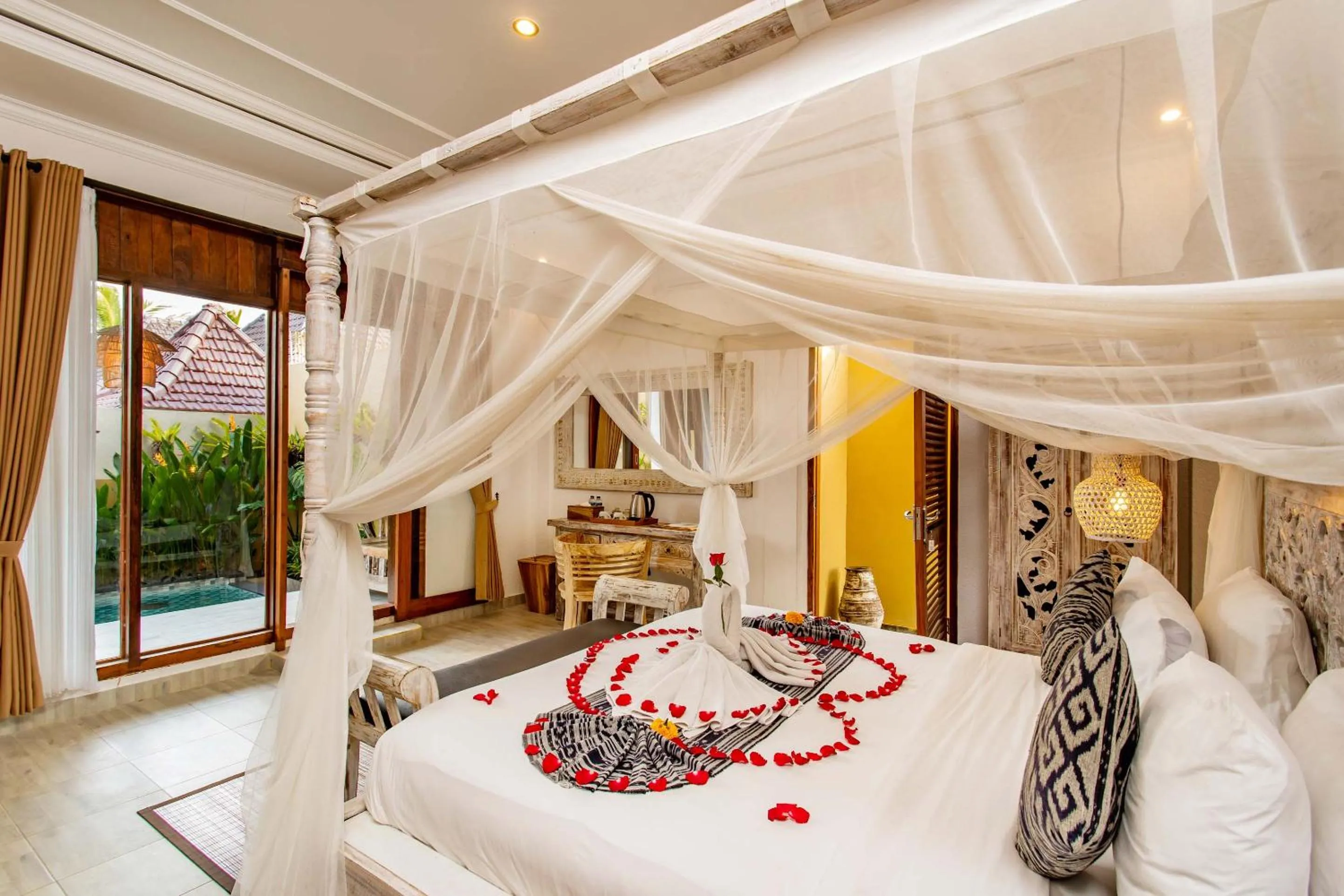 Bedroom, Bed in Barong Bali Resort Ubud