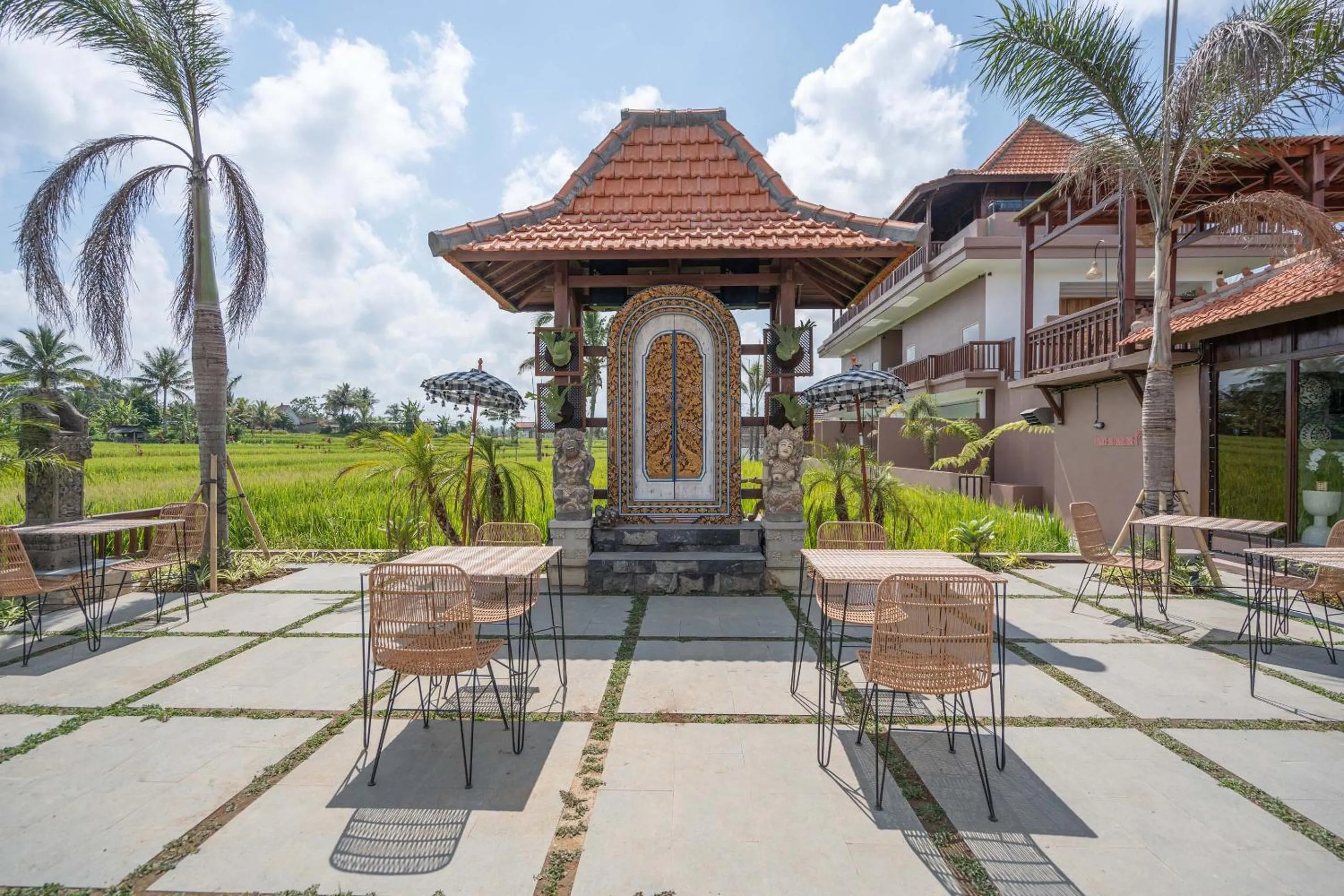 Natural landscape in Barong Bali Resort Ubud