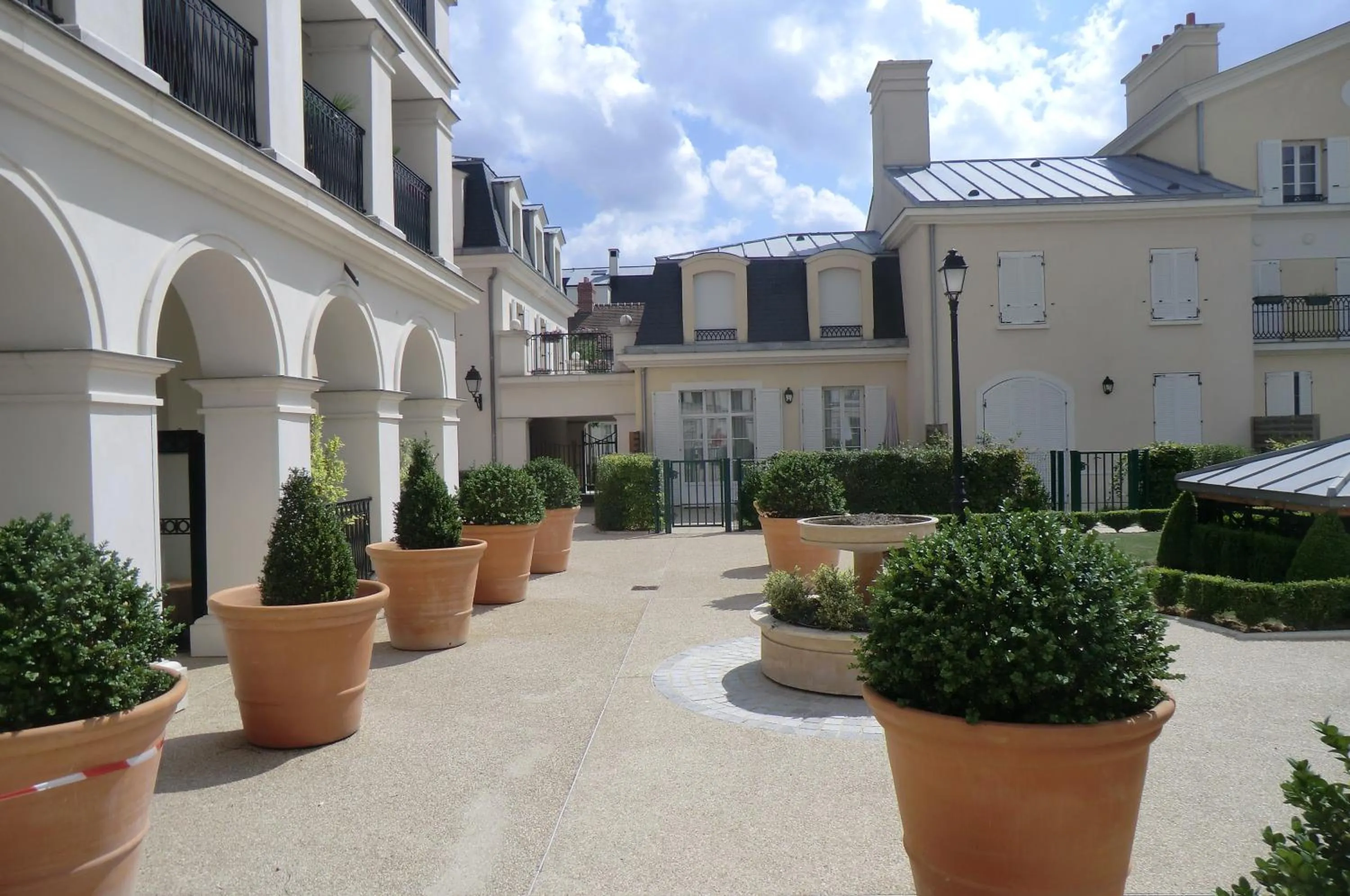 Garden in Appartement Serris