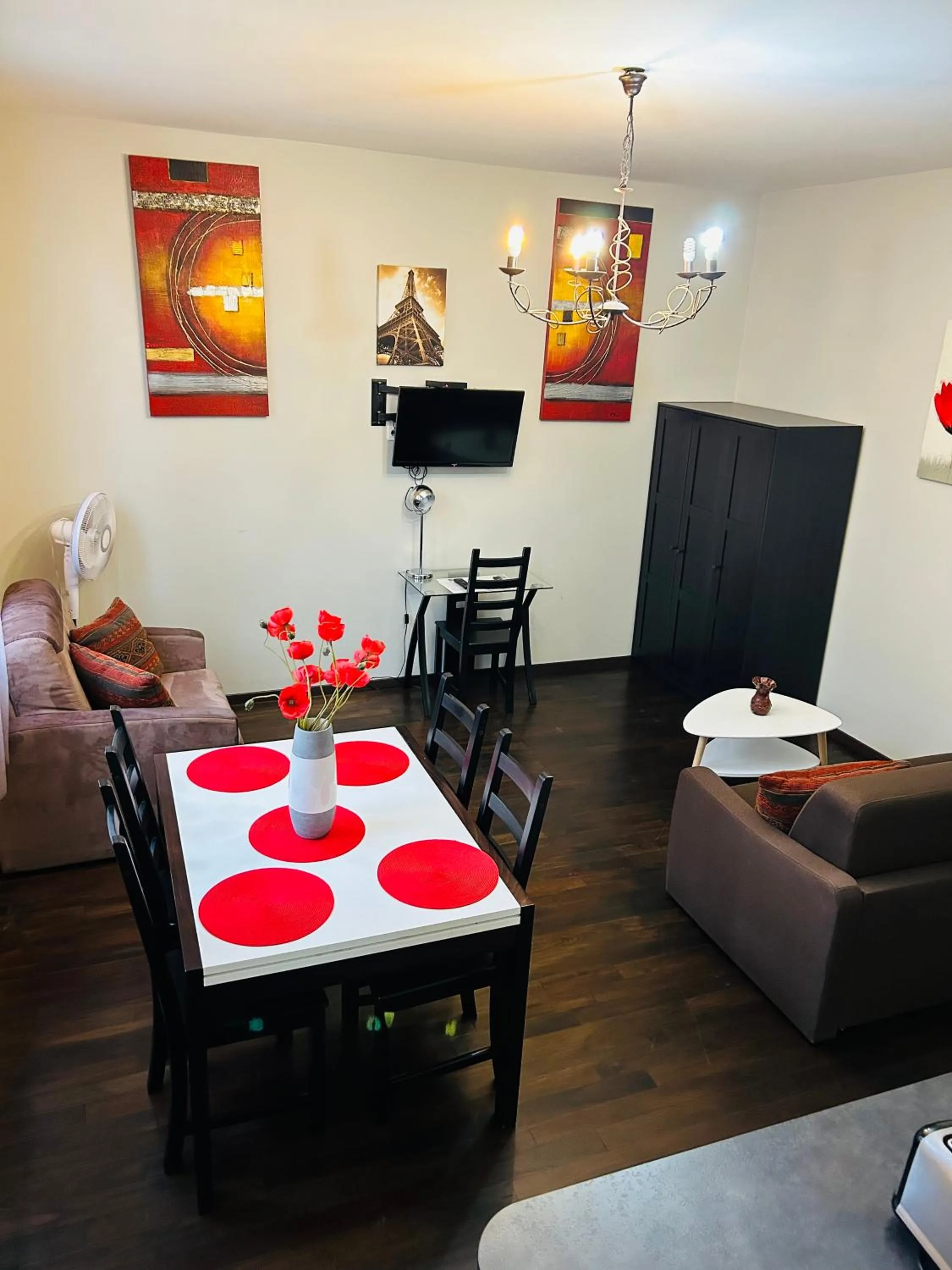 Living room in Appartement Serris