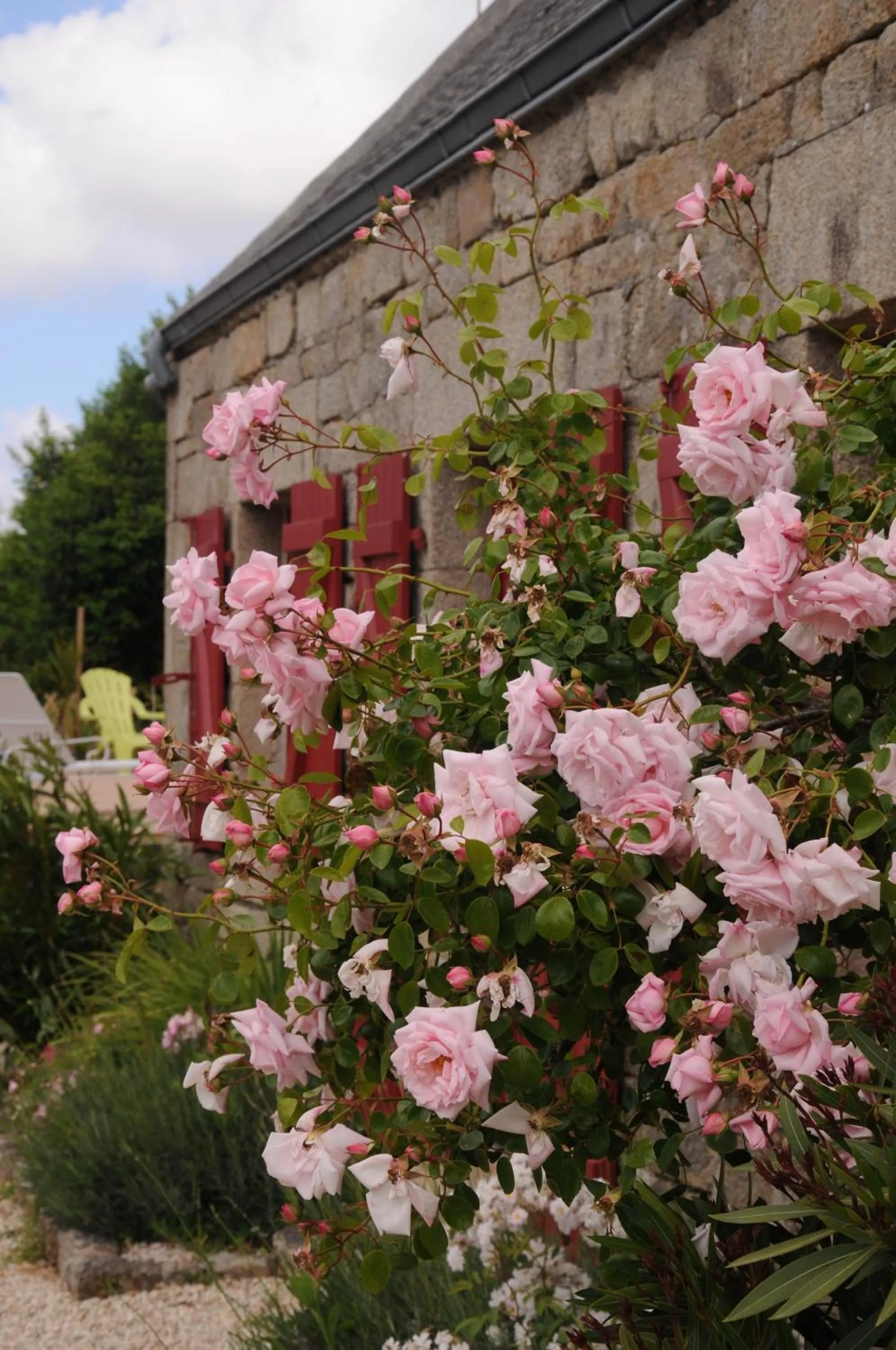 Garden in La Ferme de Kerraoul