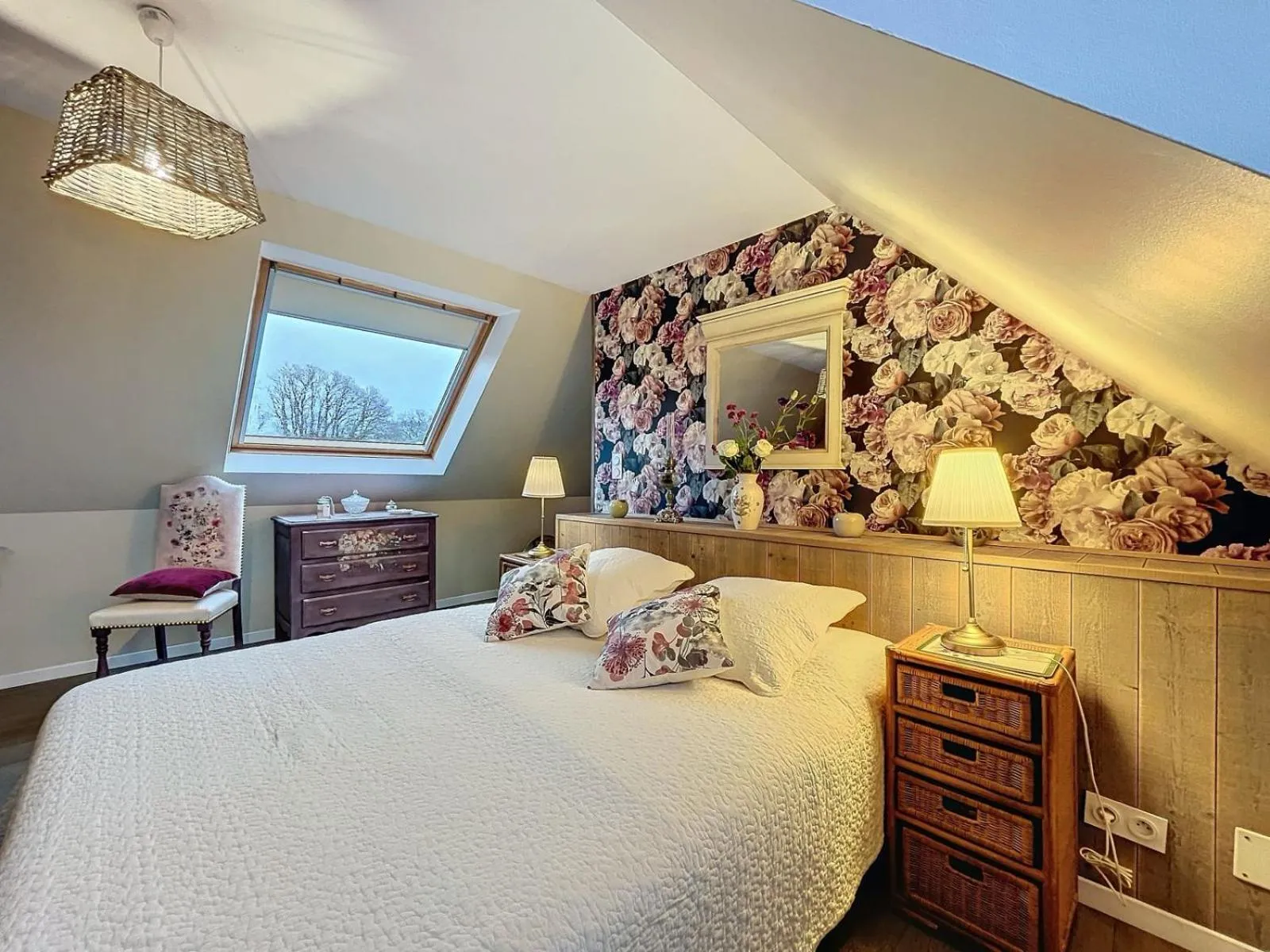 Bed in La Ferme de Kerraoul