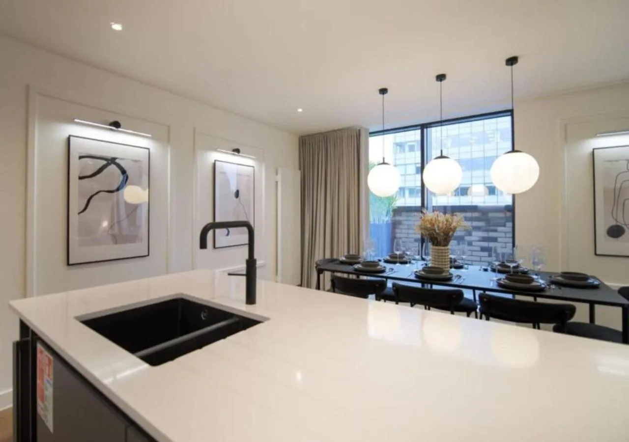 kitchen, Bed in Elysium by The Heim