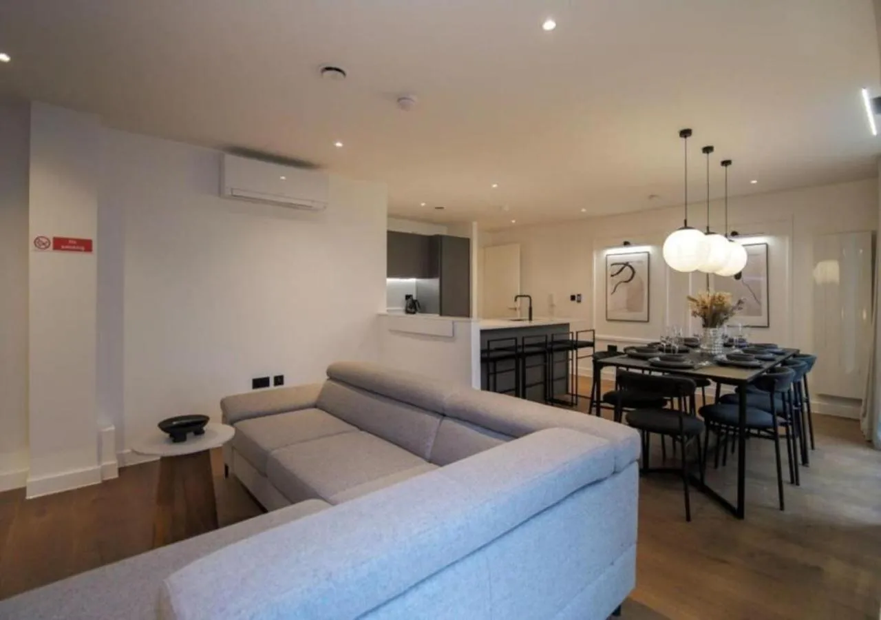 Living room in Elysium by The Heim