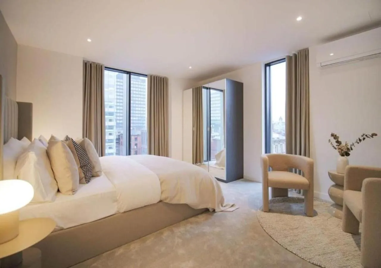 Living room, Bed in Elysium by The Heim