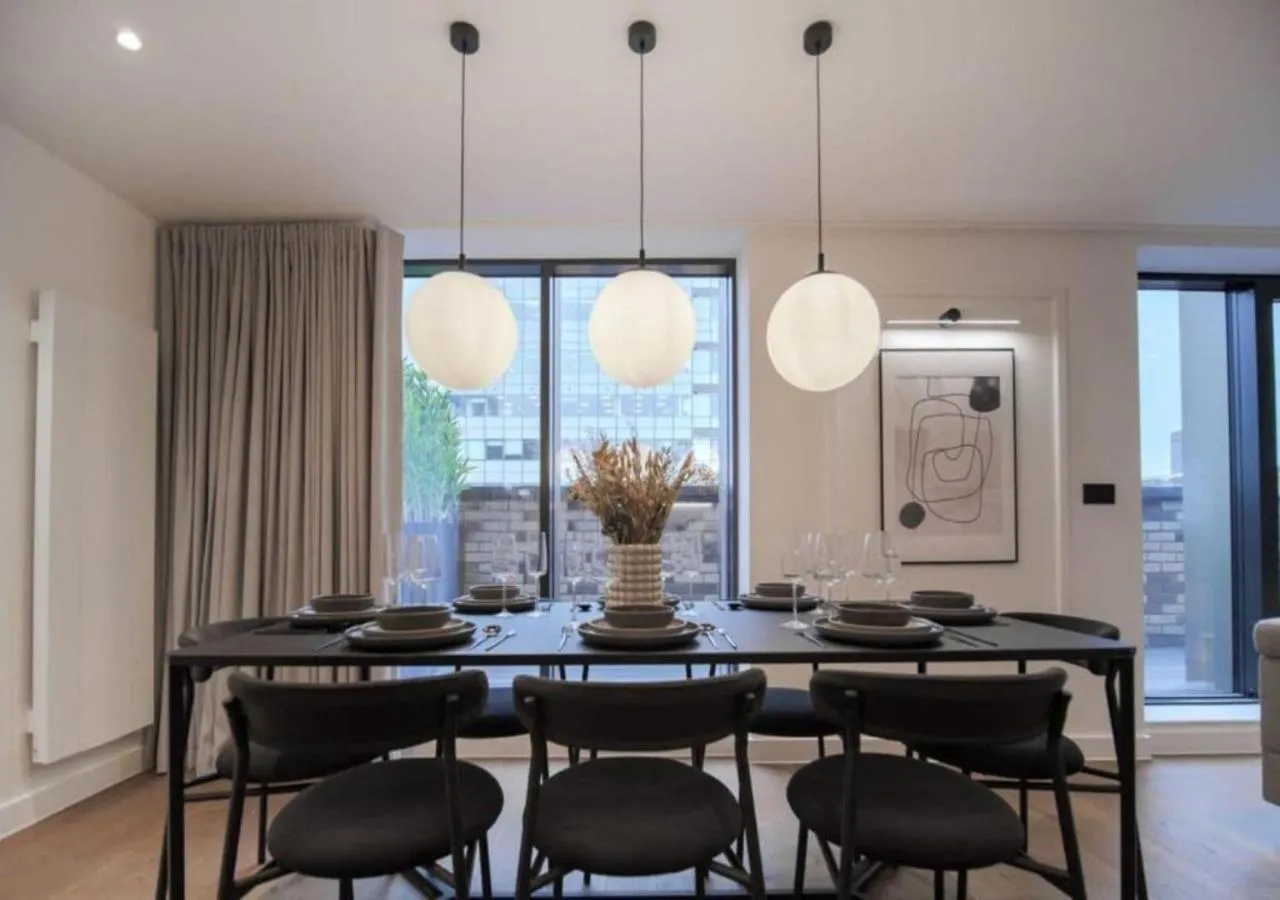 Dining area in Elysium by The Heim