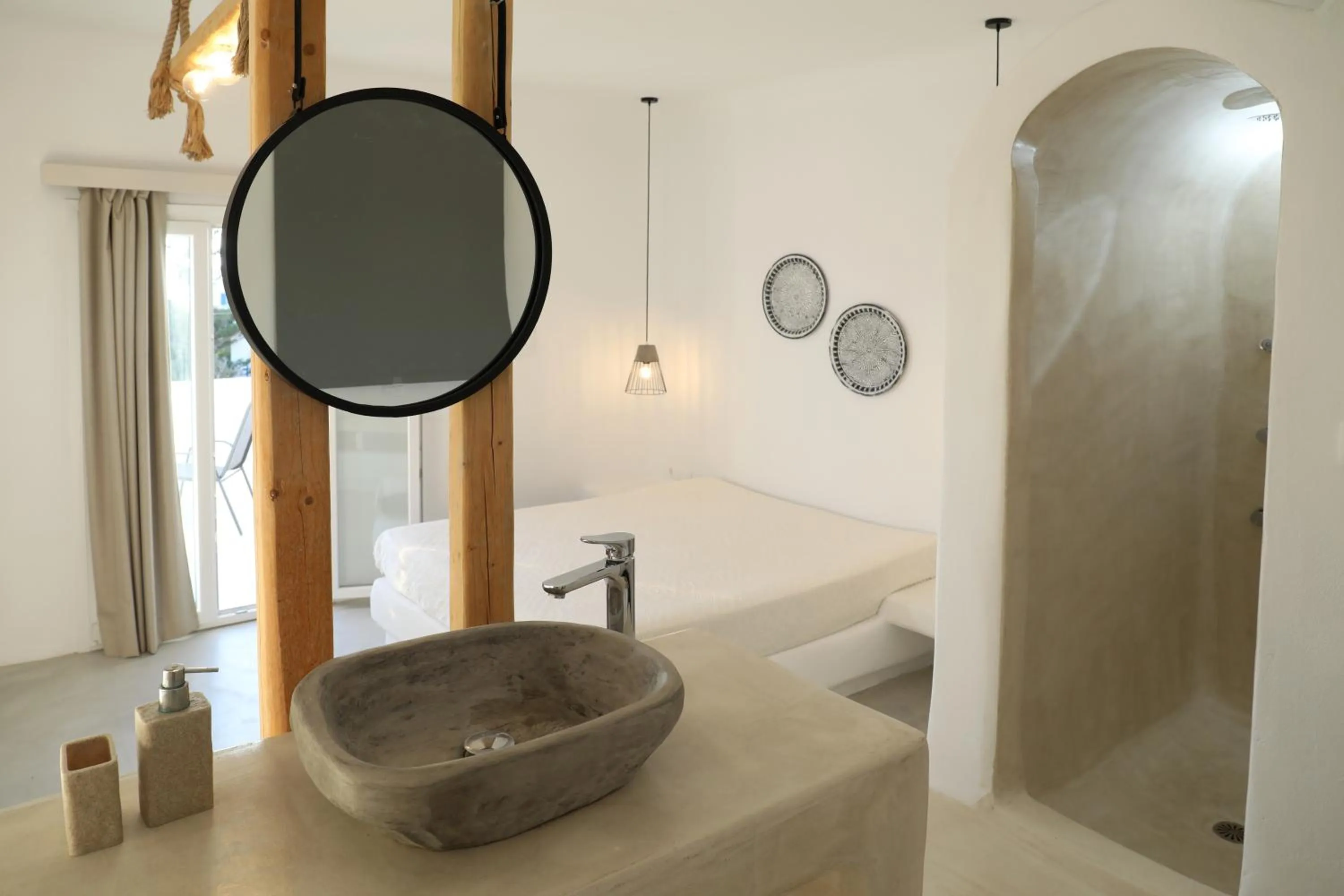 Bathroom in Irida Vacation Suites