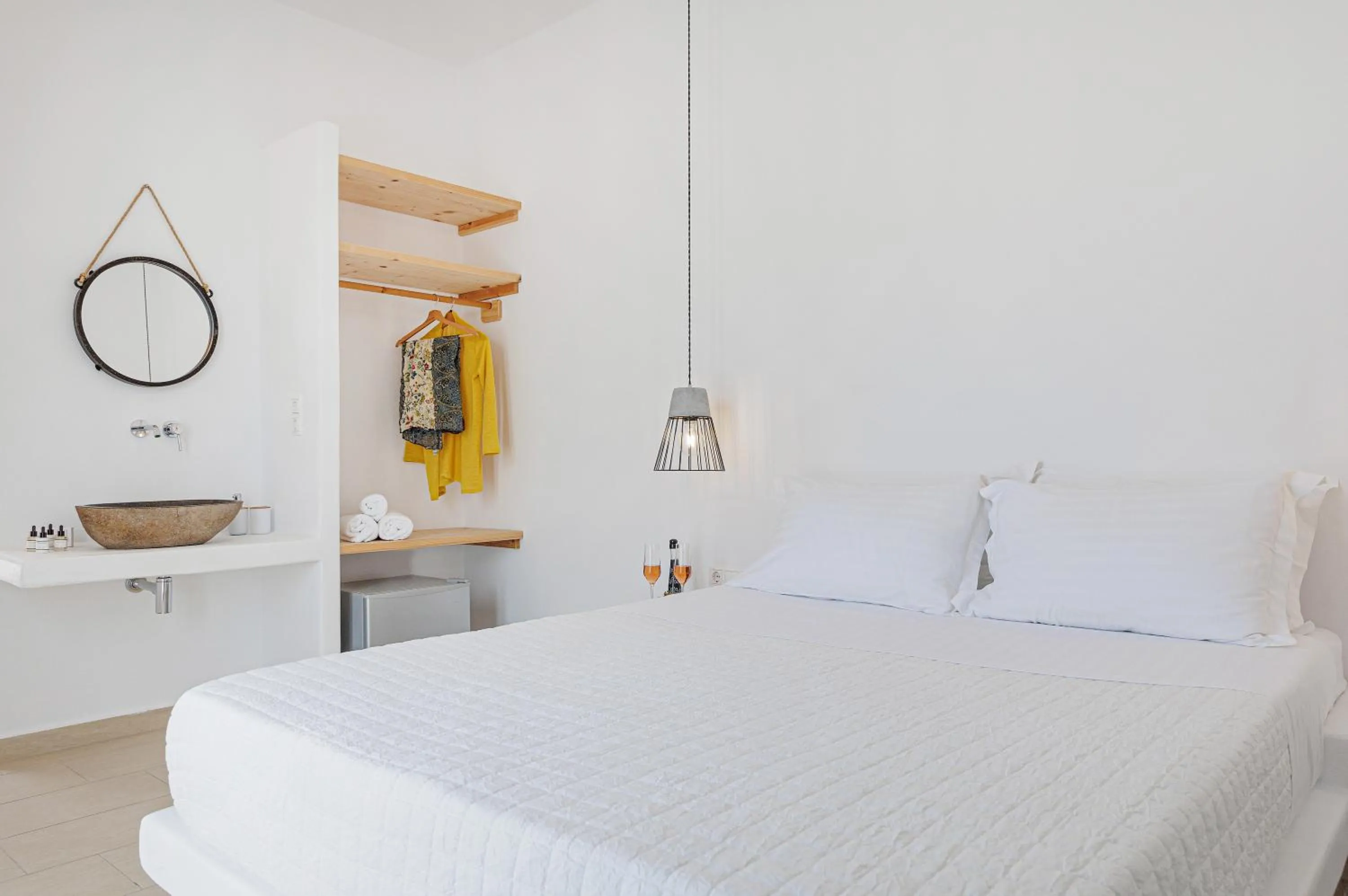 Bedroom, Bed in Irida Vacation Suites