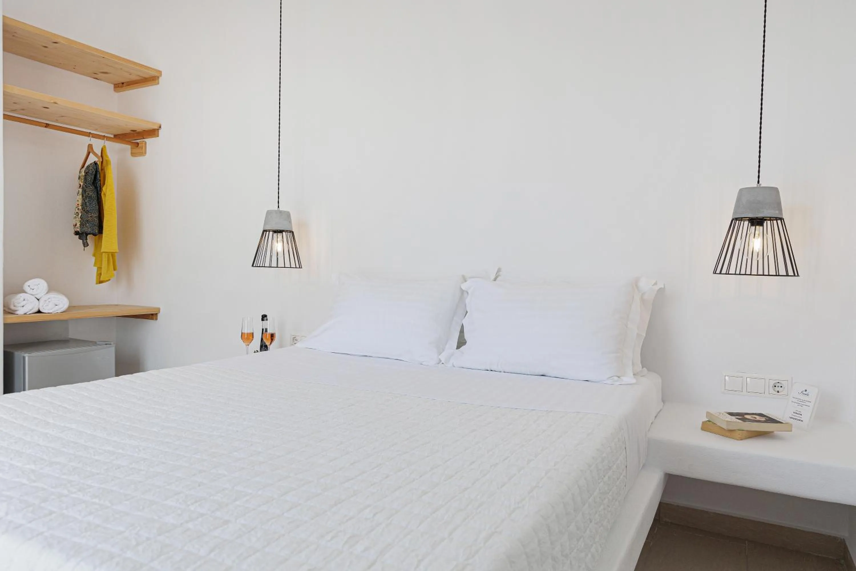 wardrobe, Bed in Irida Vacation Suites