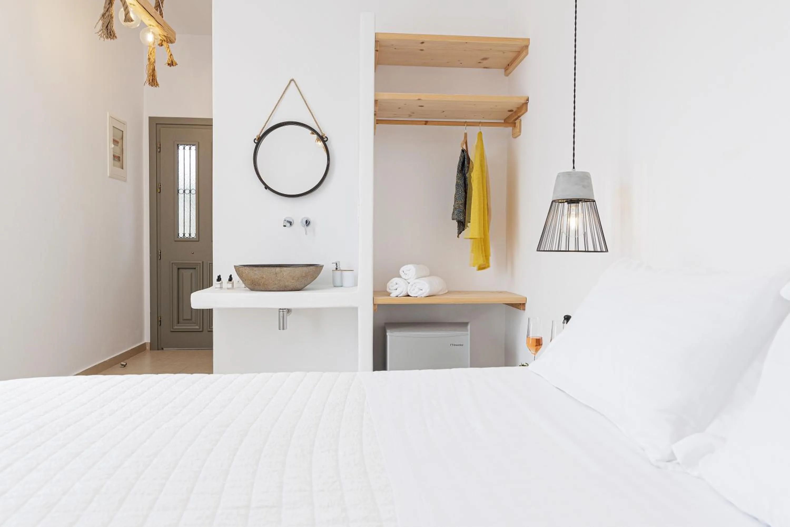 Bedroom, Bed in Irida Vacation Suites