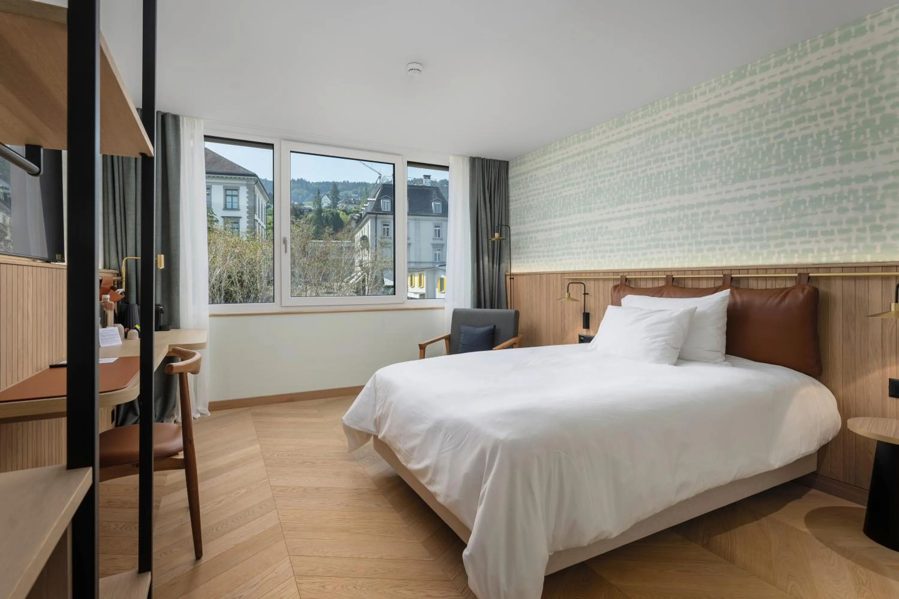 Bed in The Yarn Design & Business Hotel