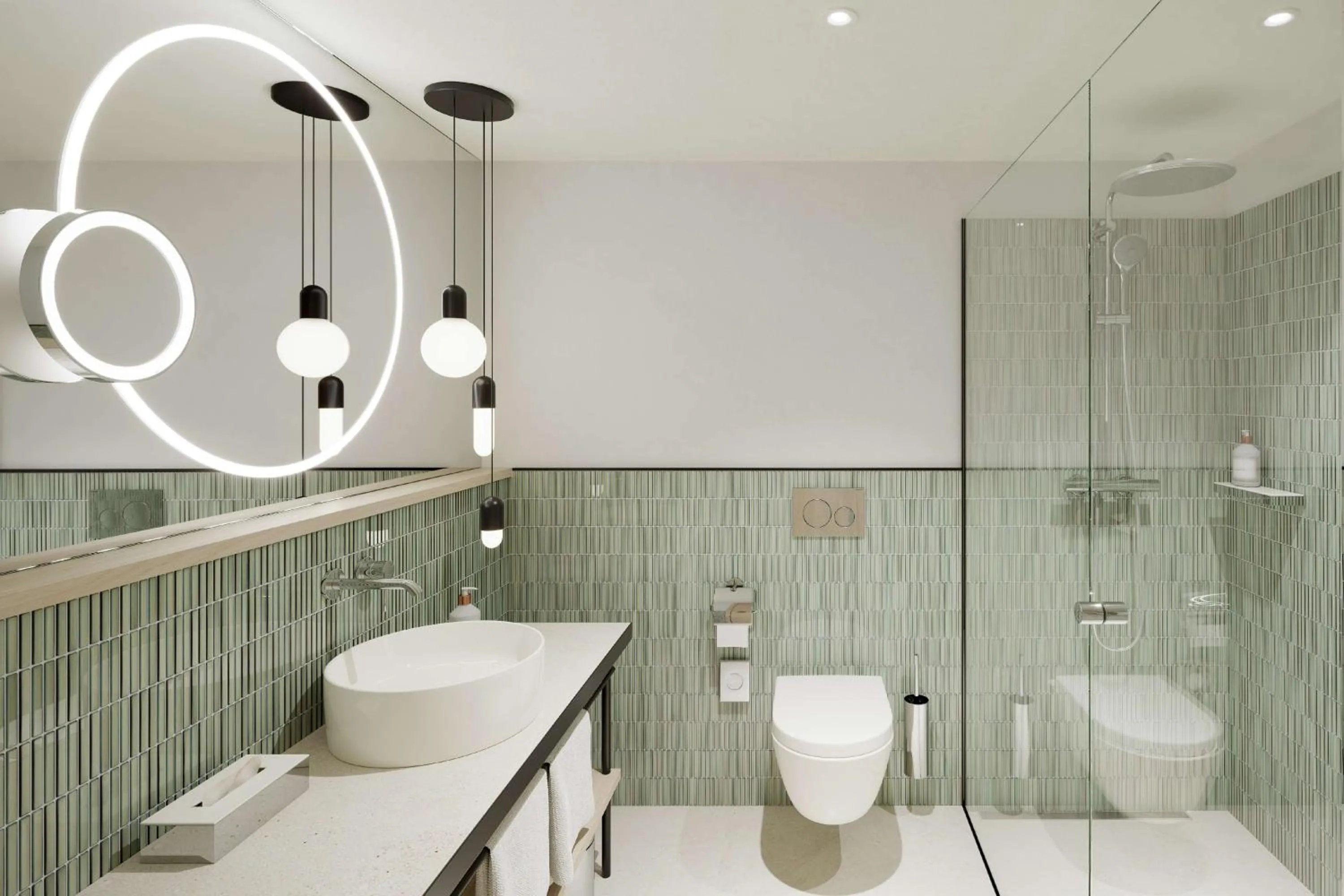 Bathroom in The Yarn Design & Business Hotel