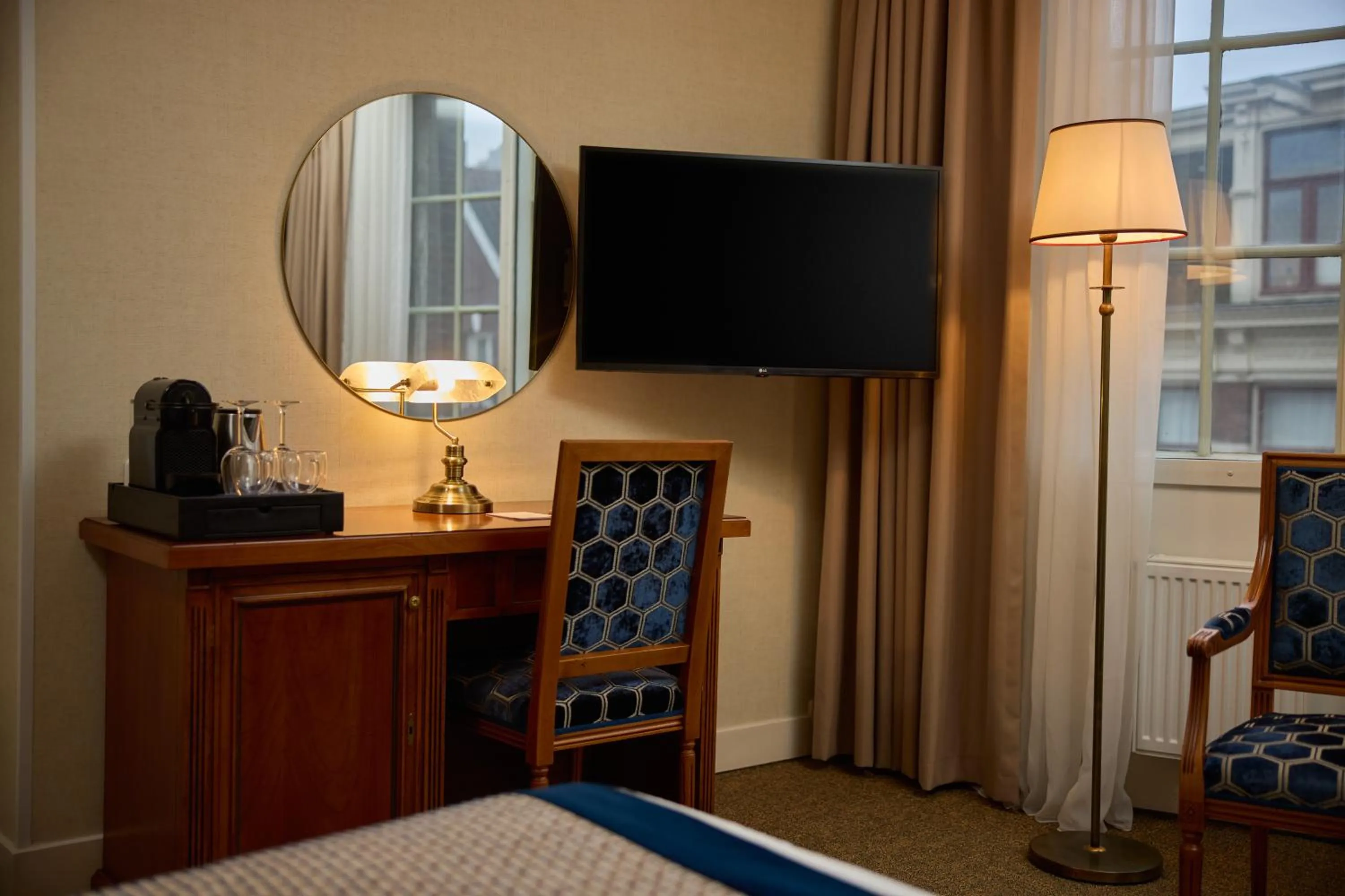 Bed in Dikker & Thijs Hotel