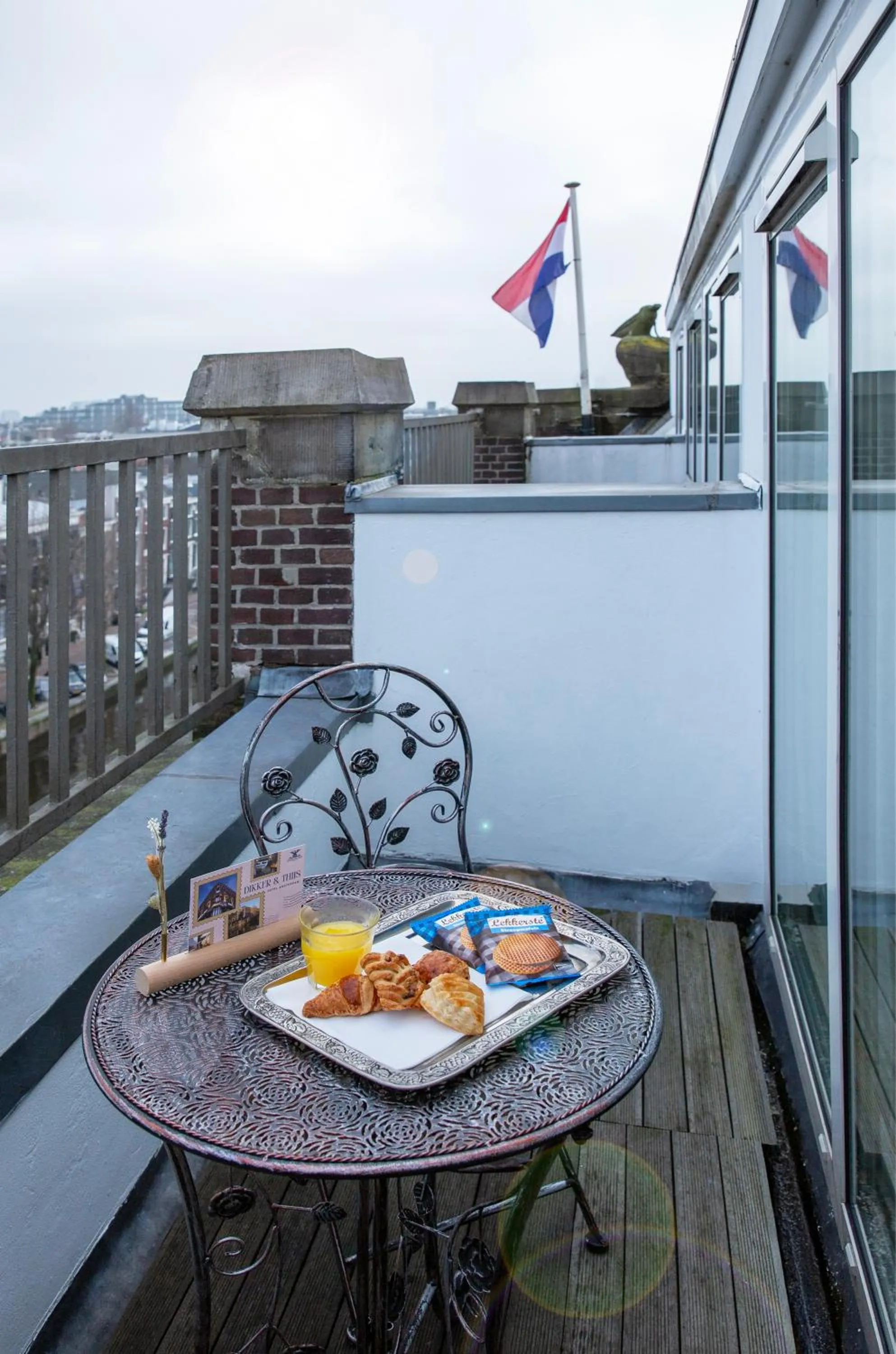 Balcony/Terrace in Dikker & Thijs Hotel