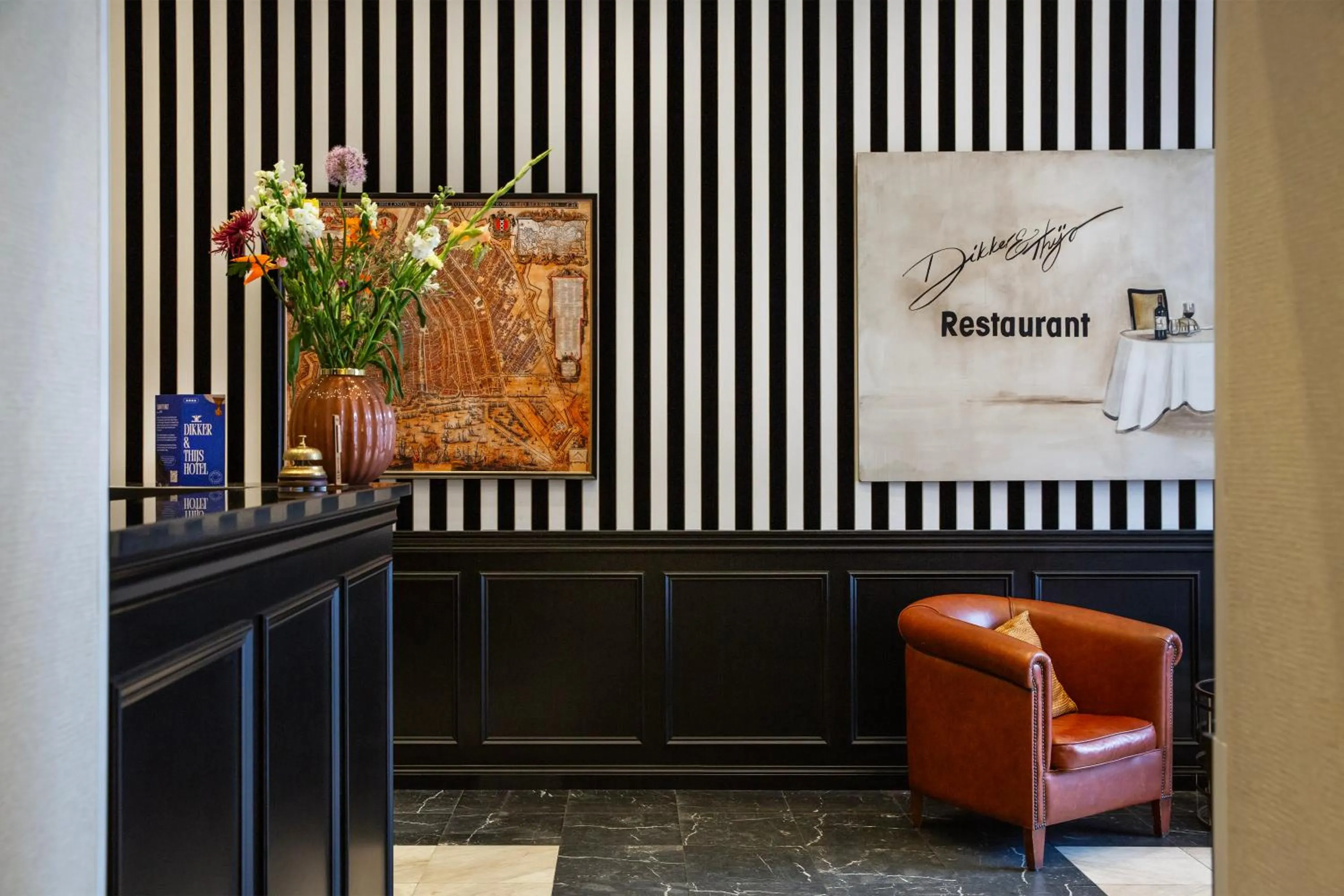 Lobby or reception in Dikker & Thijs Hotel