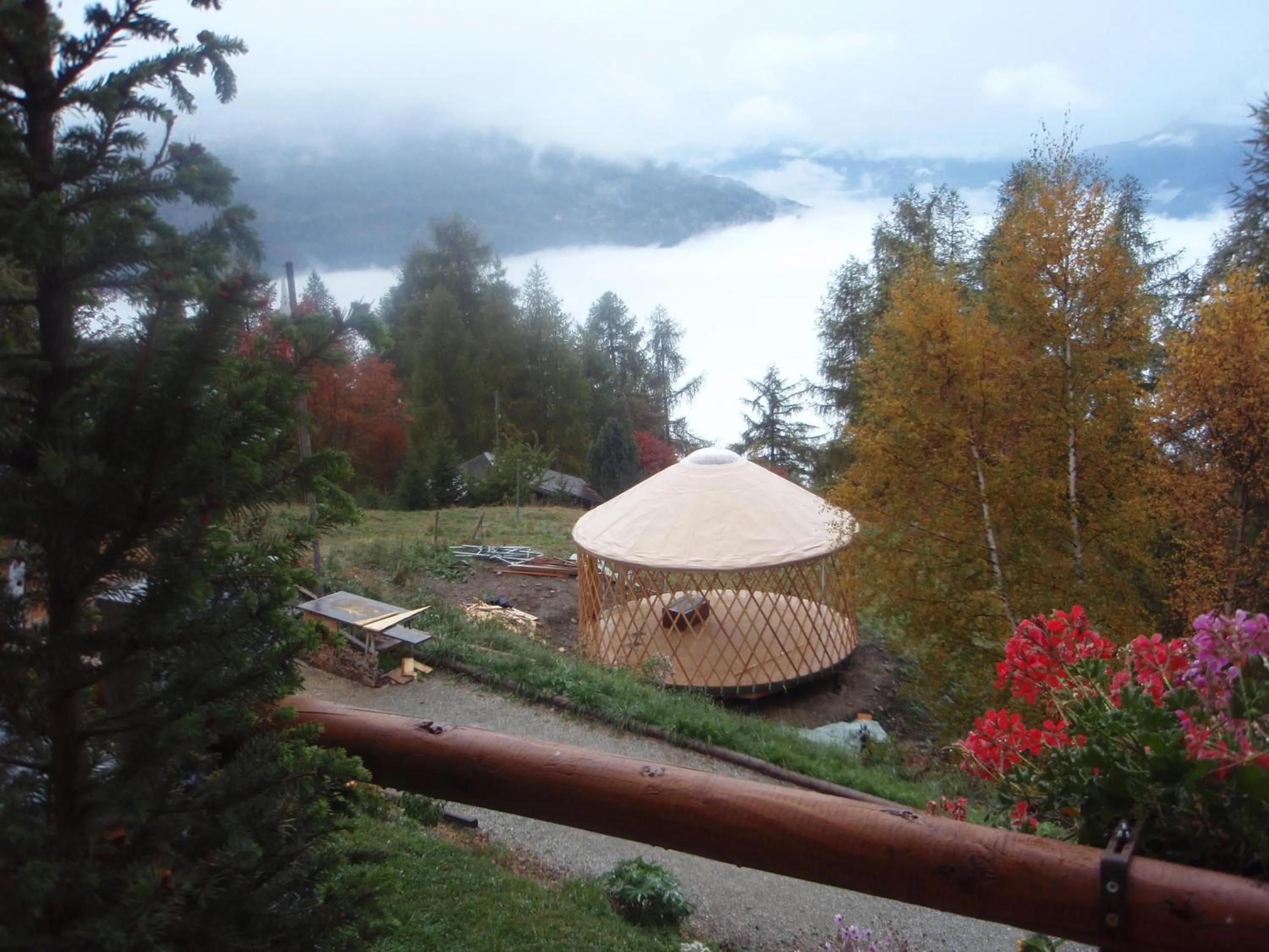 View (from property/room) in Les Gîtes du Cairn