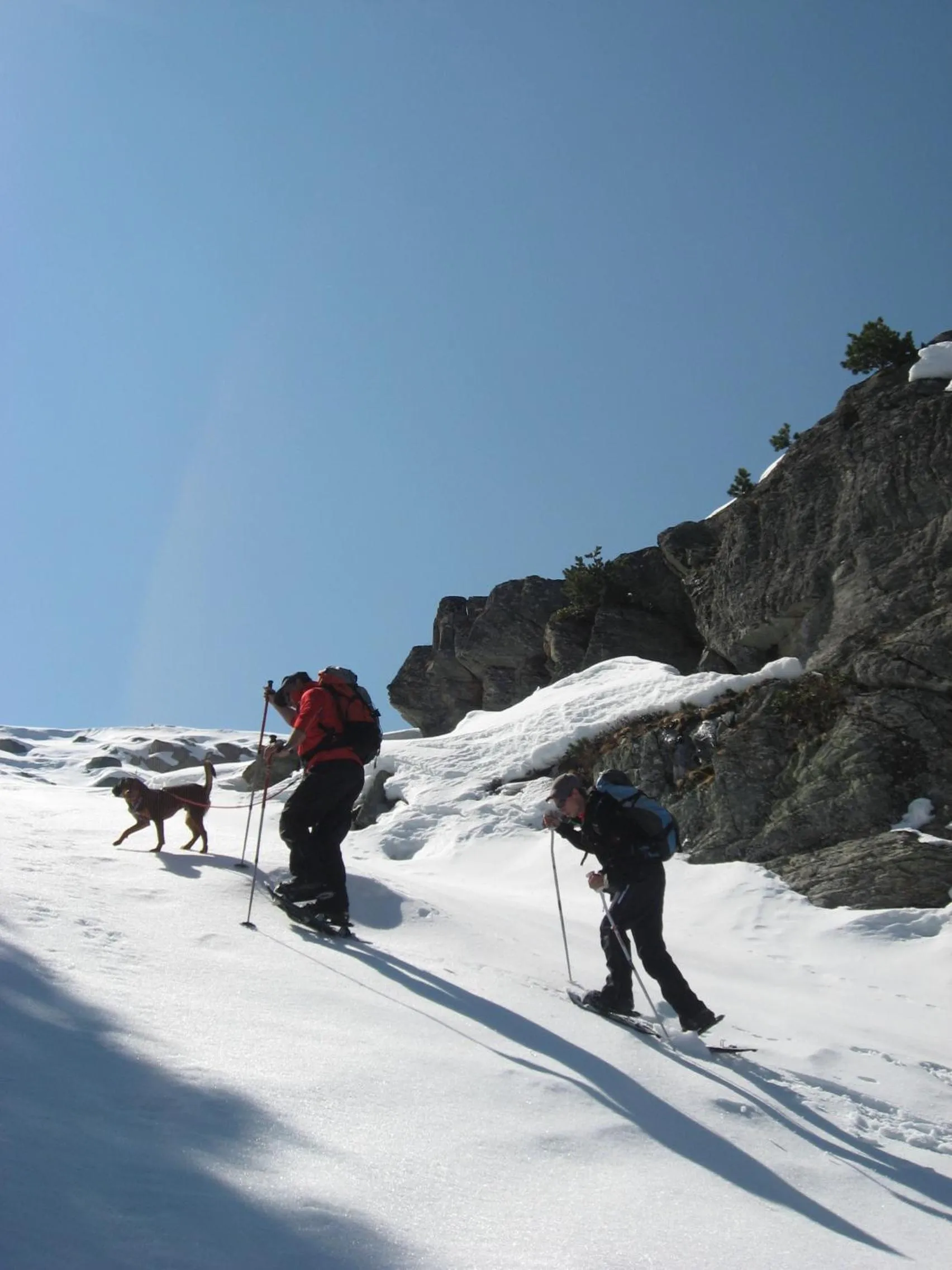Skiing in Les Gîtes du Cairn