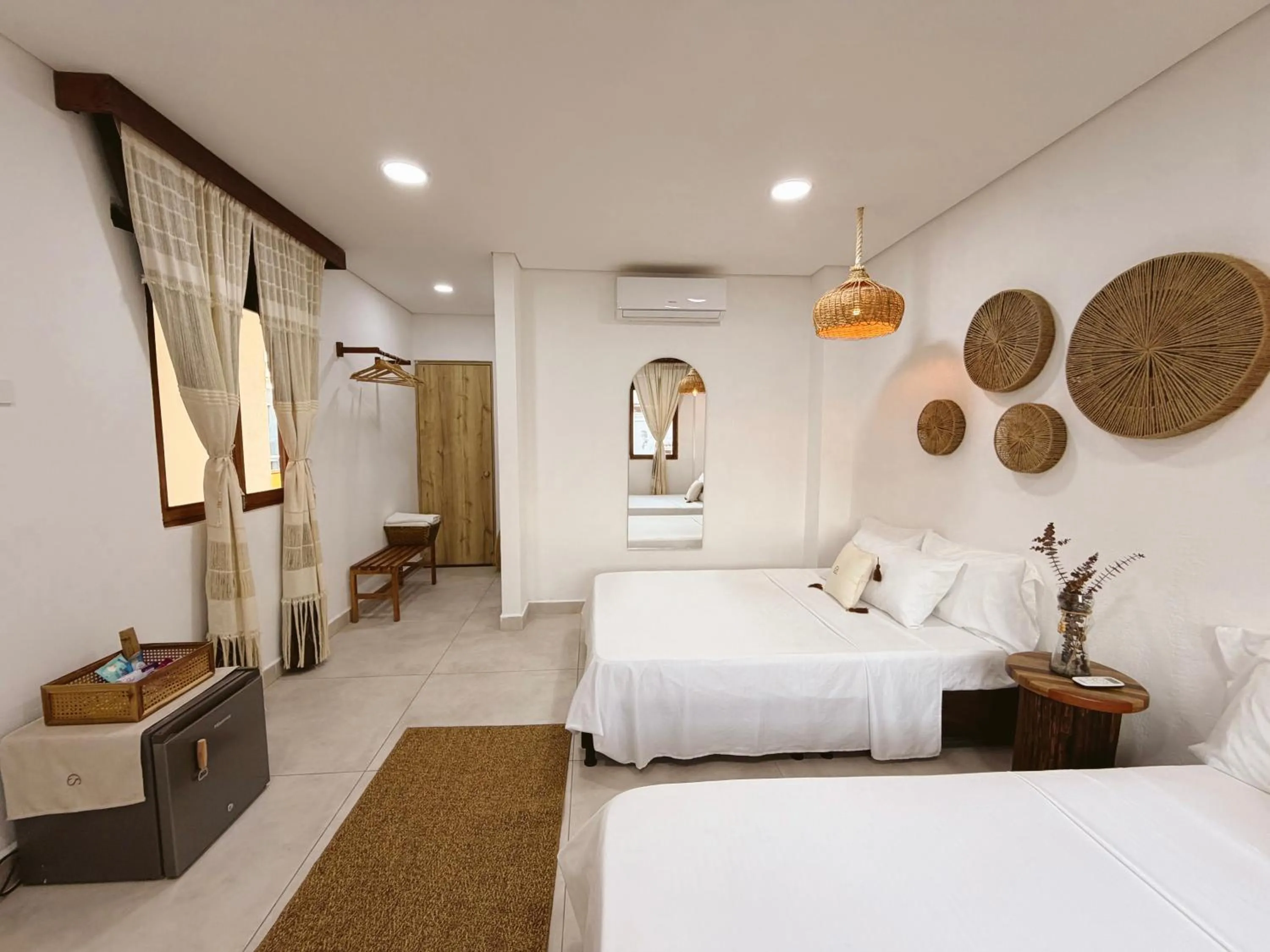 Bed in Hotel Boutique de playa - Casa Solhu