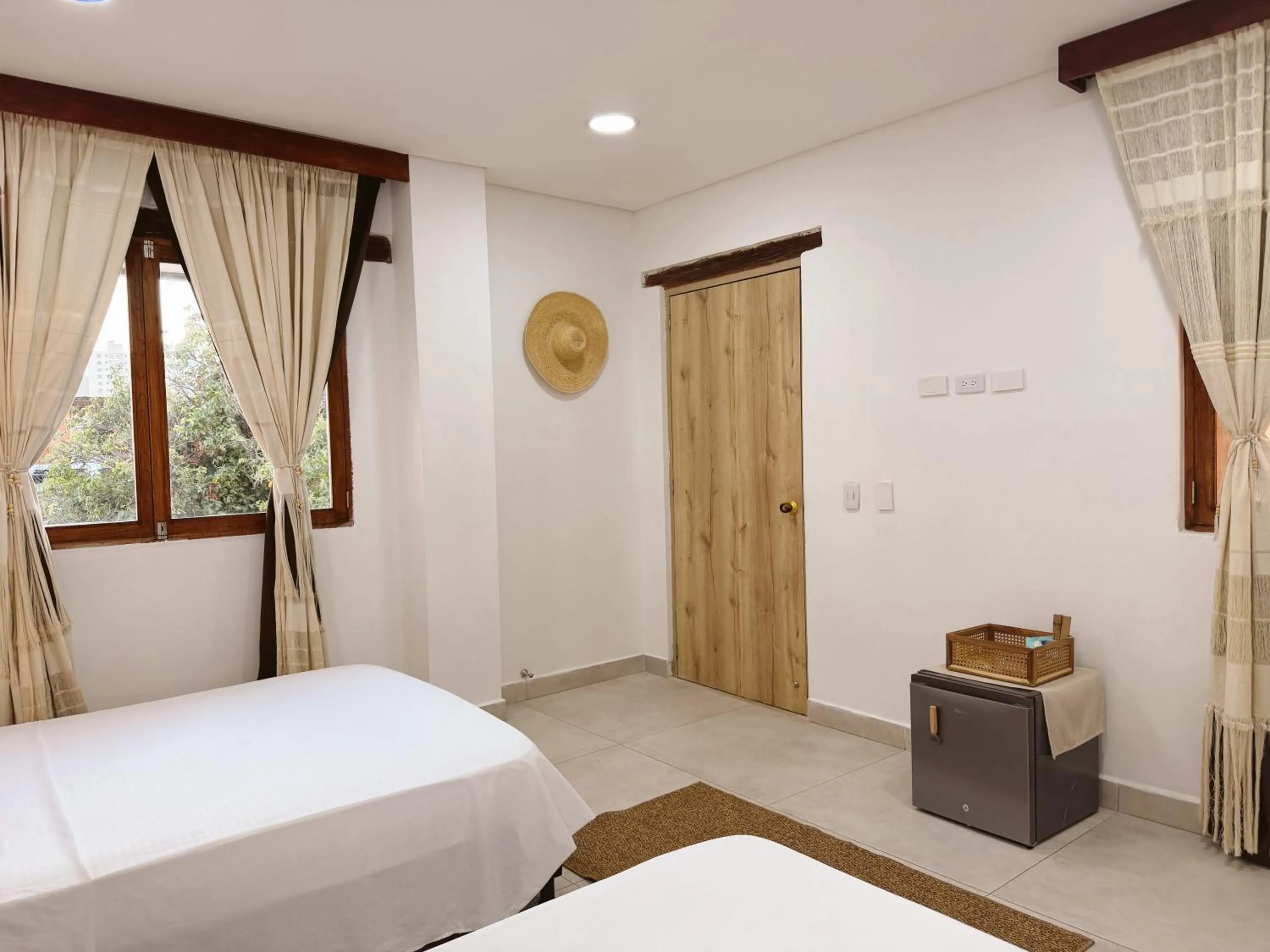 Bed in Hotel Boutique de playa - Casa Solhu