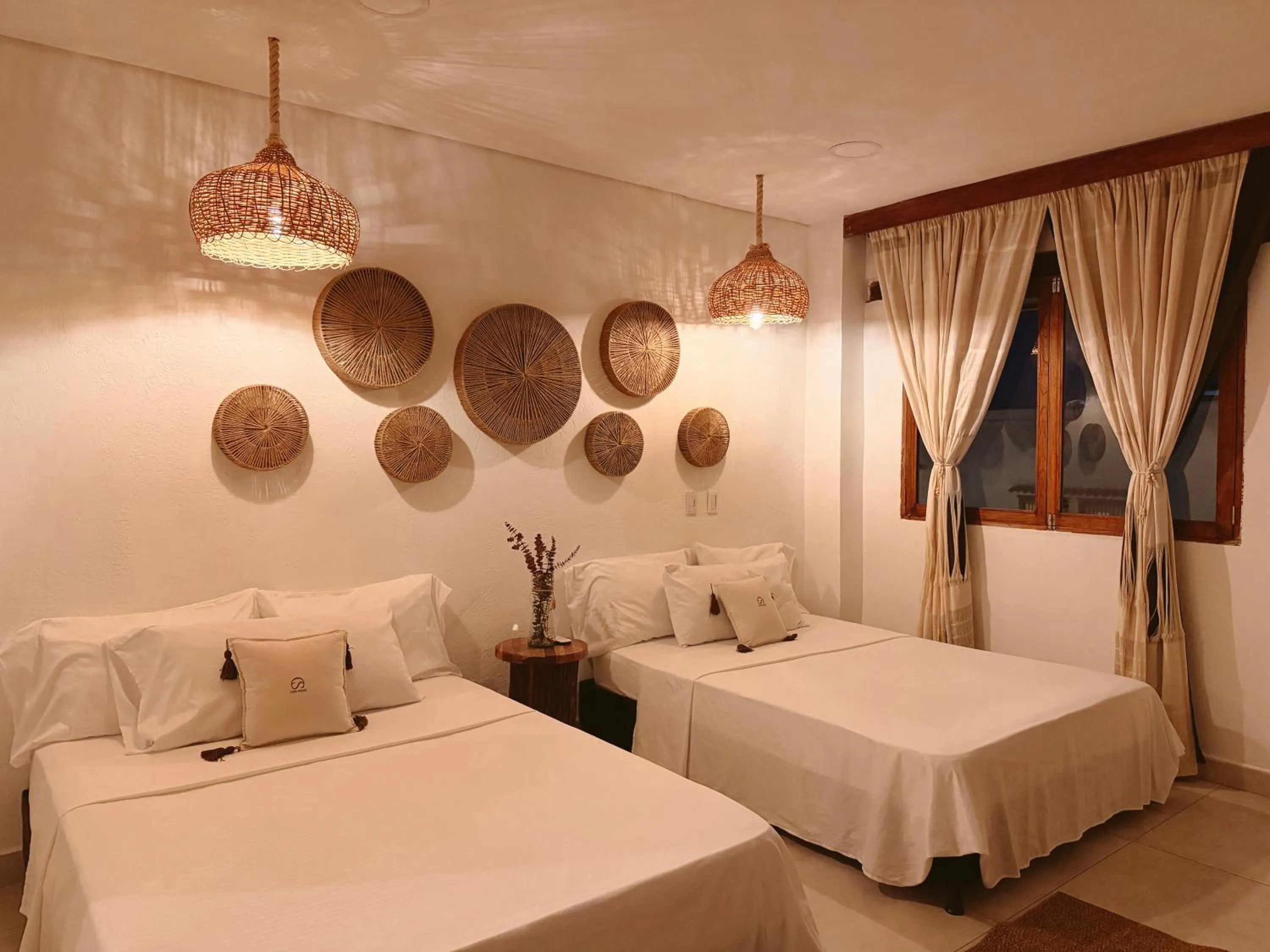 Bed in Hotel Boutique de playa - Casa Solhu