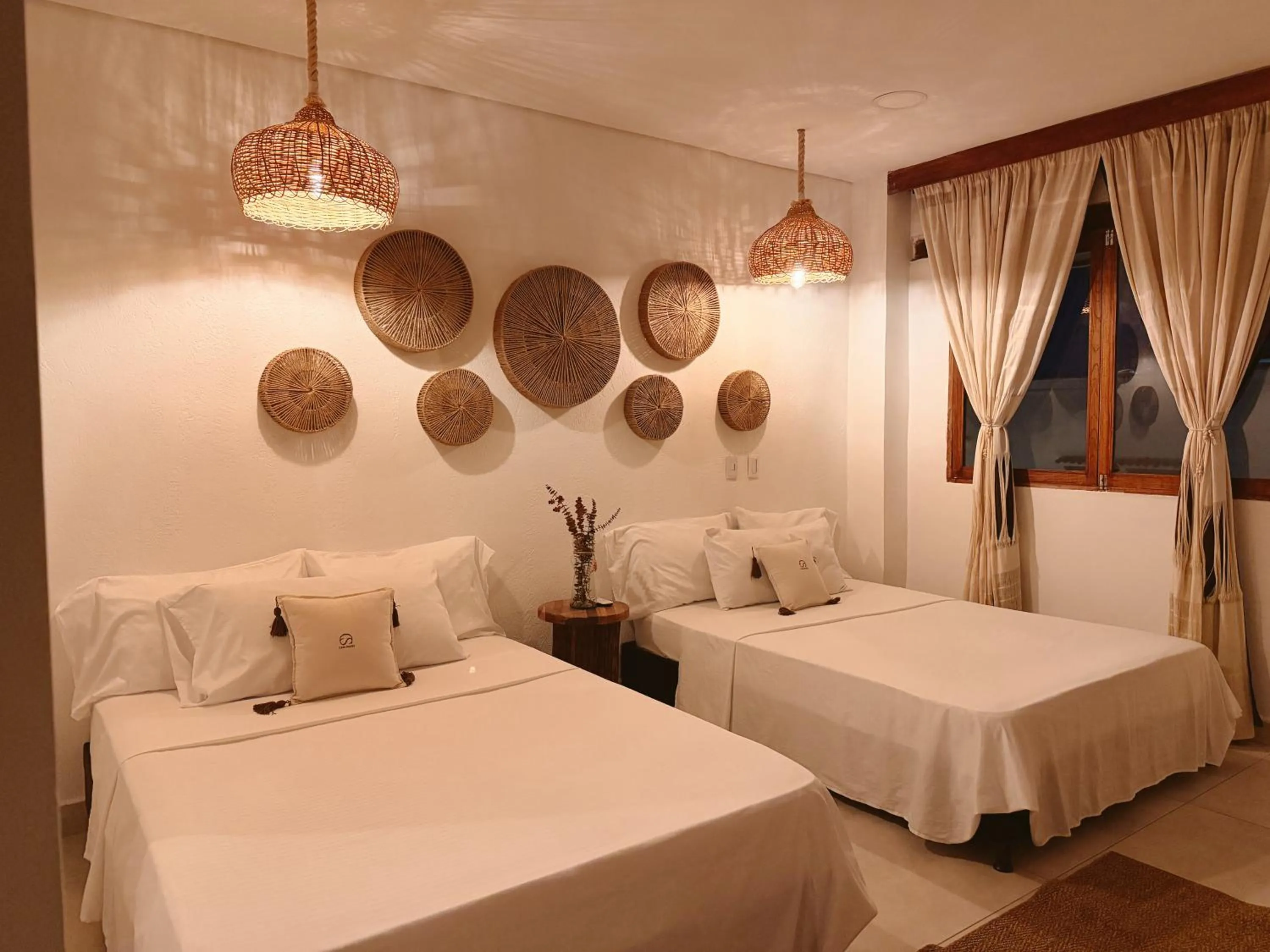 Bed in Hotel Boutique de playa - Casa Solhu