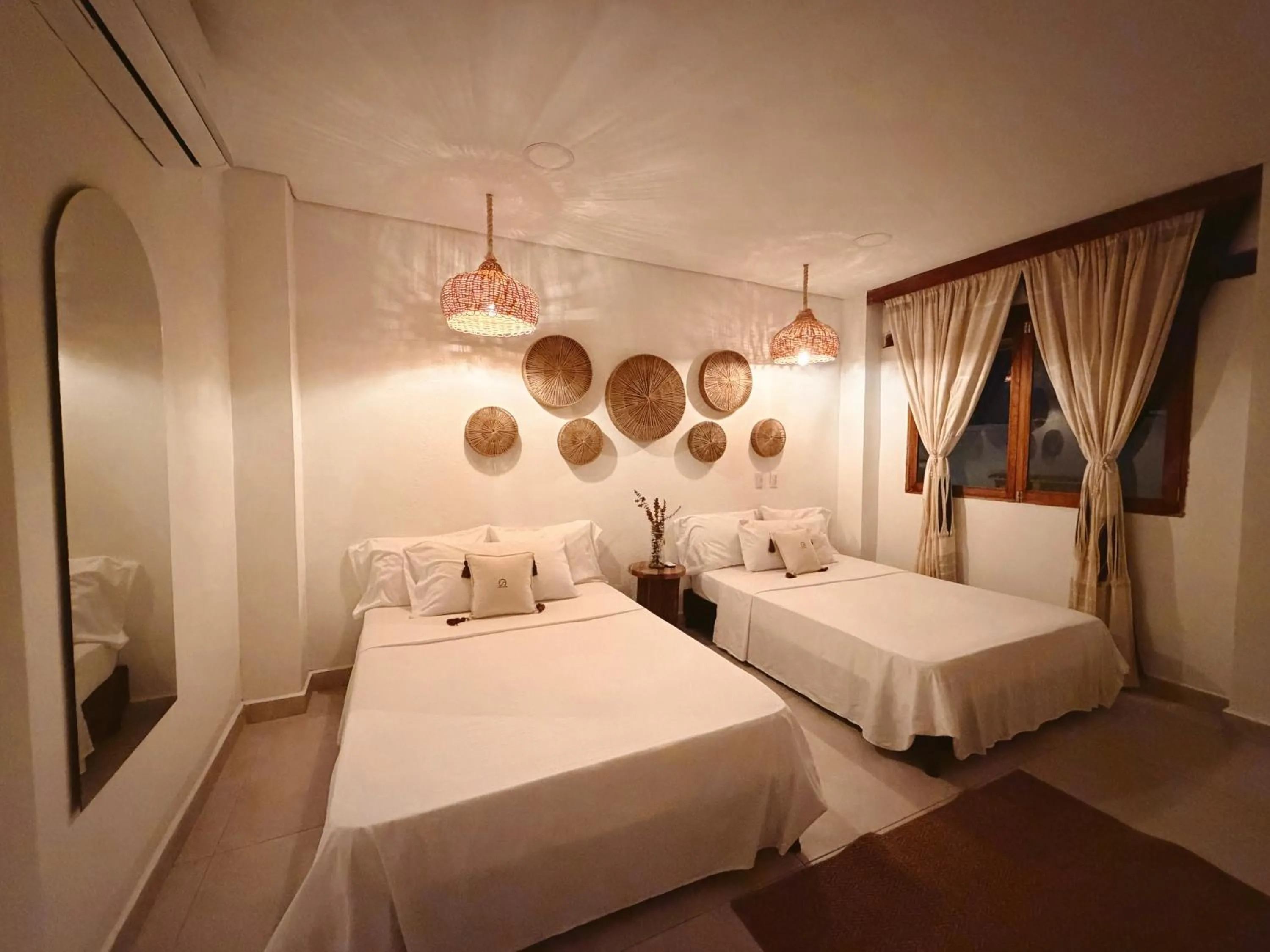 Bed in Hotel Boutique de playa - Casa Solhu