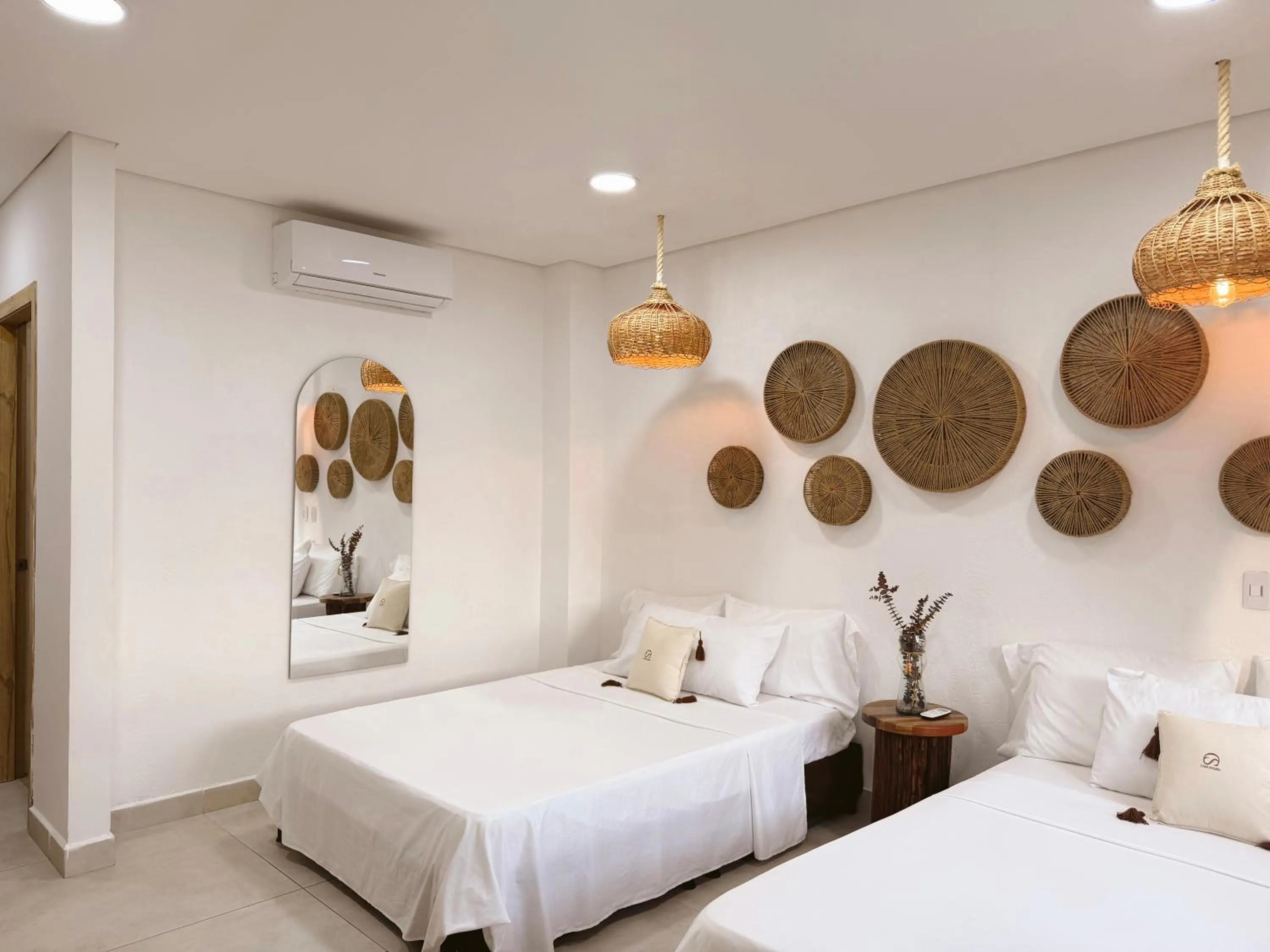 Bed in Hotel Boutique de playa - Casa Solhu