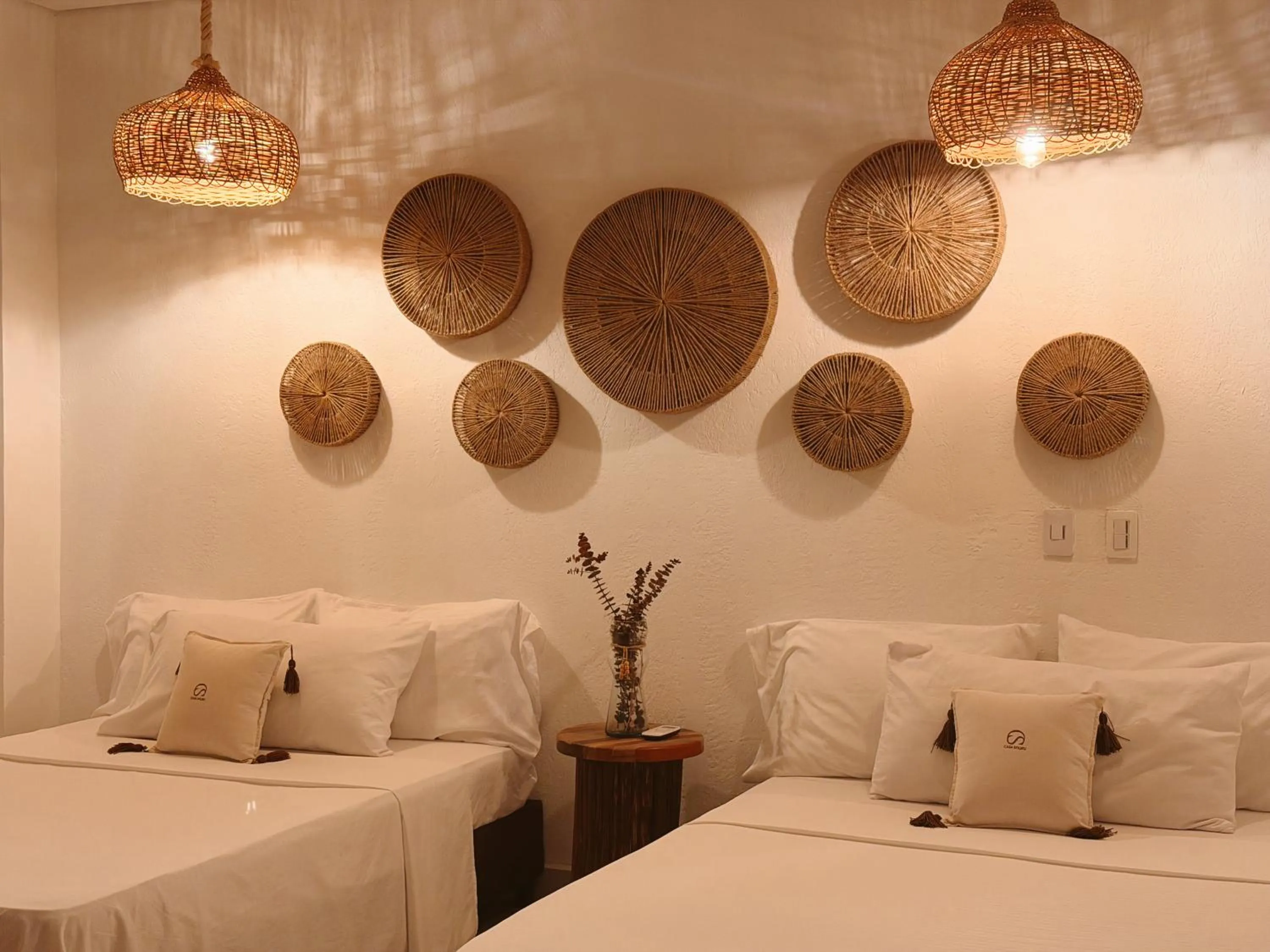 Bed in Hotel Boutique de playa - Casa Solhu