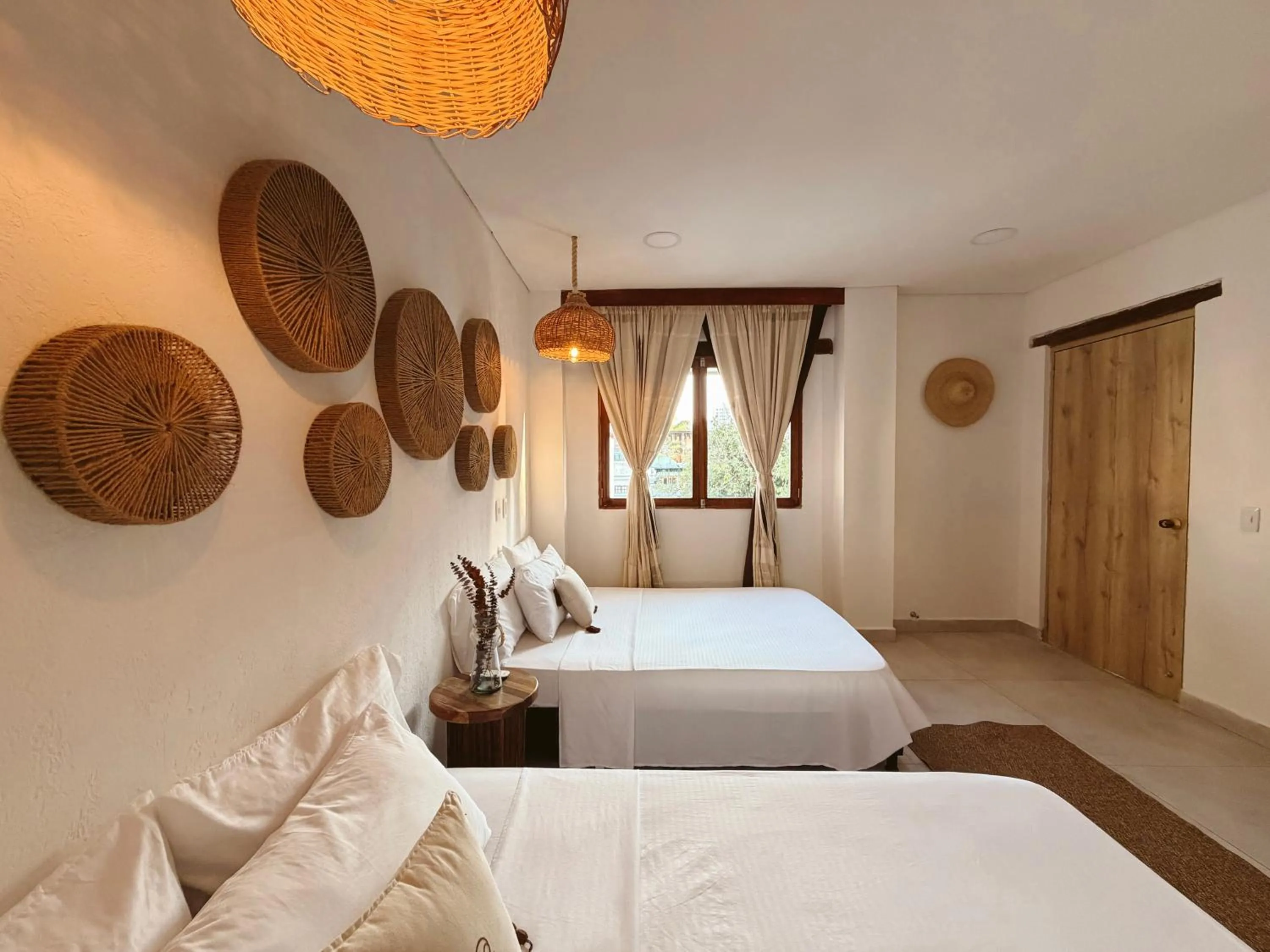 Bed in Hotel Boutique de playa - Casa Solhu