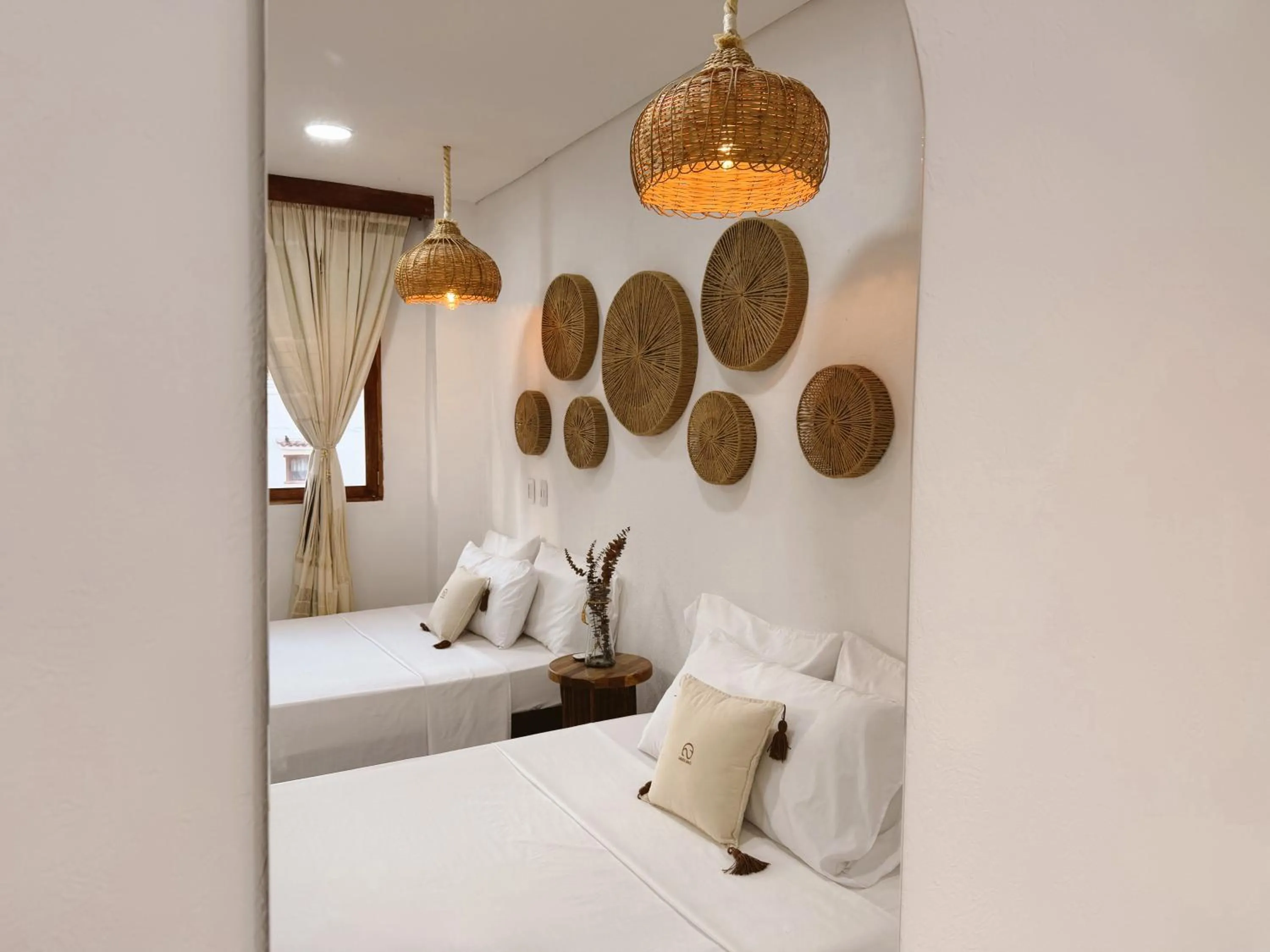 Bed in Hotel Boutique de playa - Casa Solhu