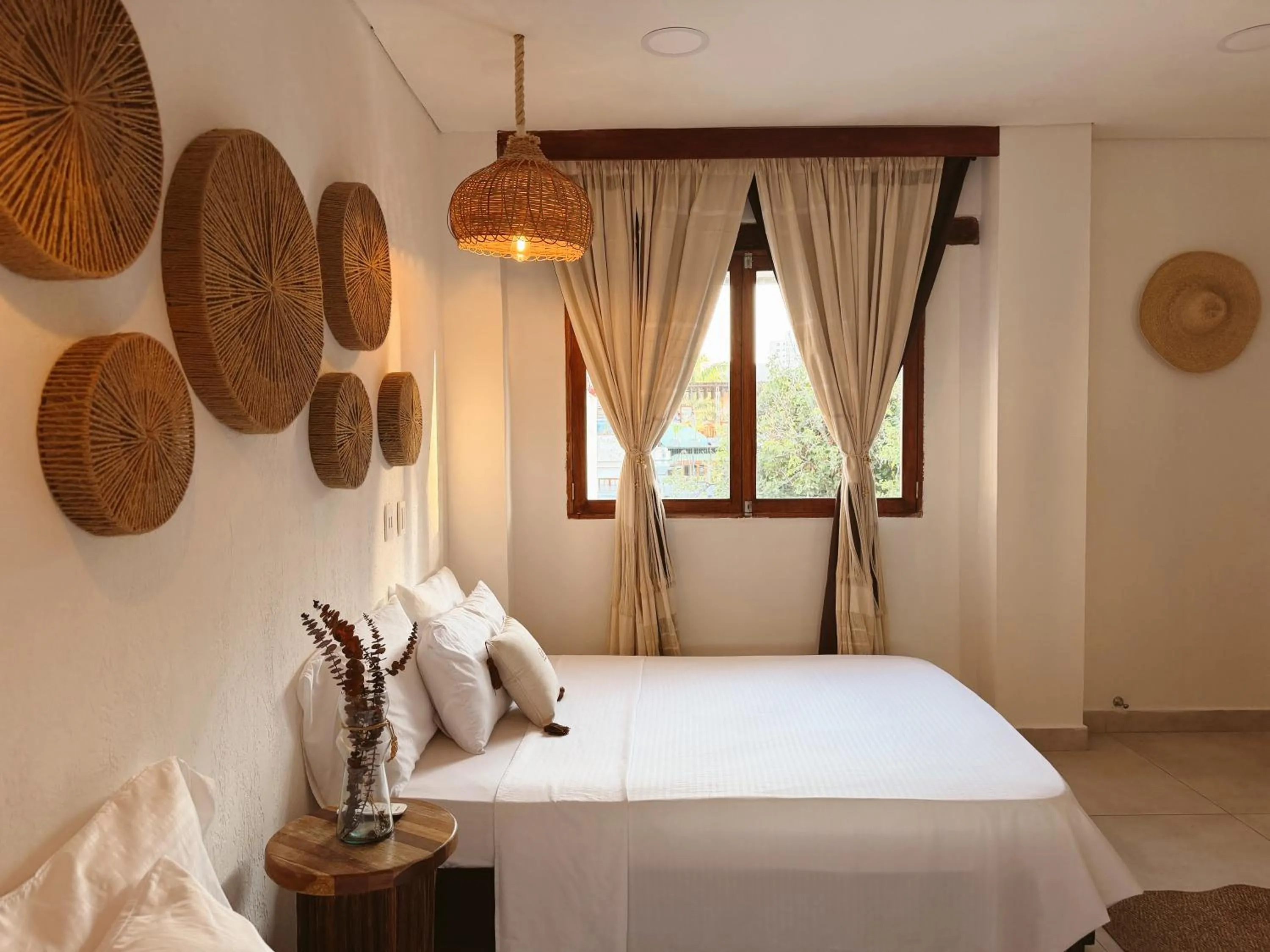 Bed in Hotel Boutique de playa - Casa Solhu