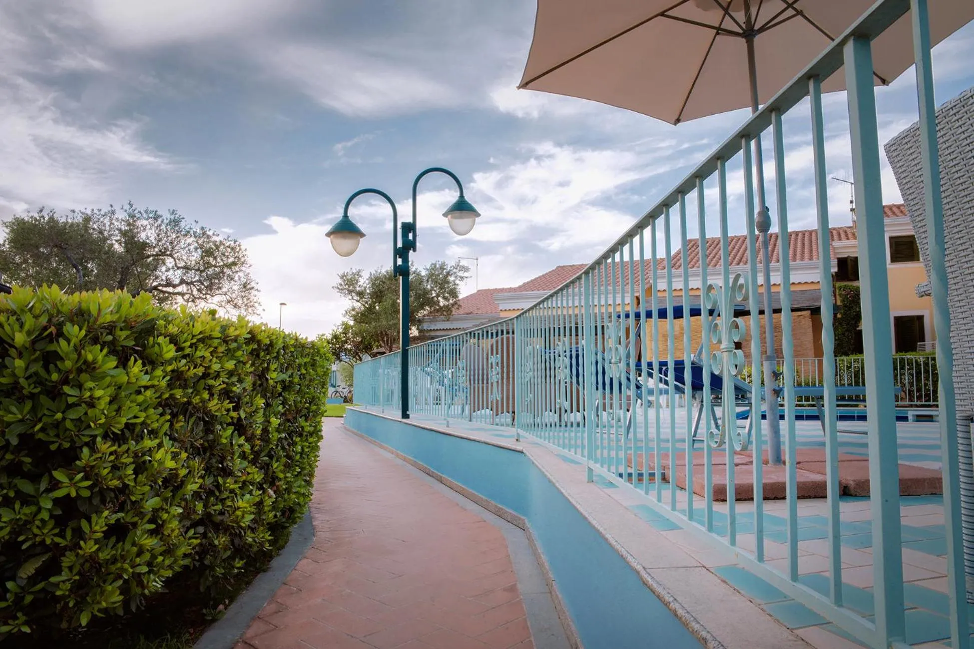 Garden view in Residence Verde Mare Official Site